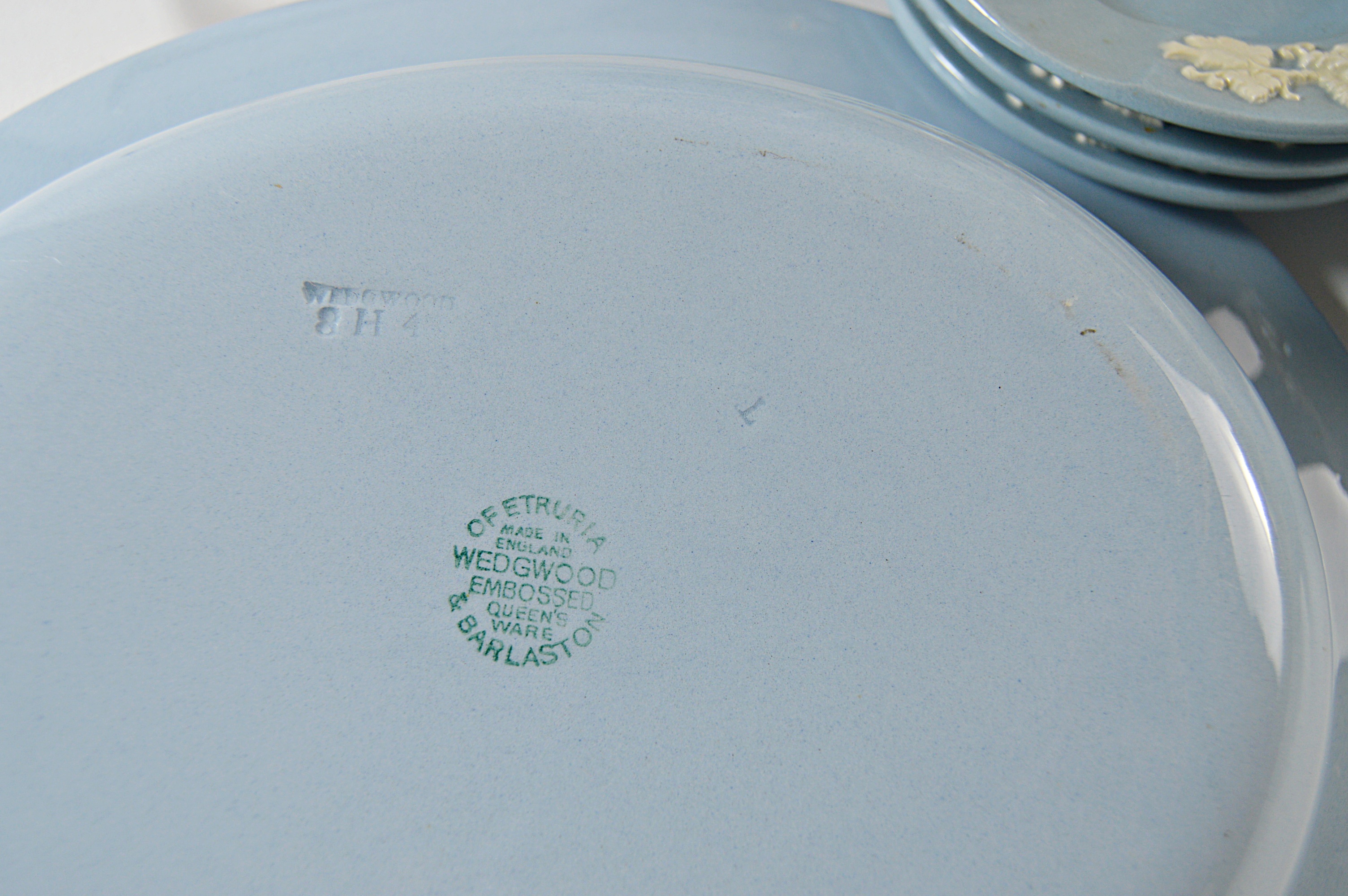 Vntage Wedgwood Of Etrura & Barlaston Embossed Queens Ware - Etsy