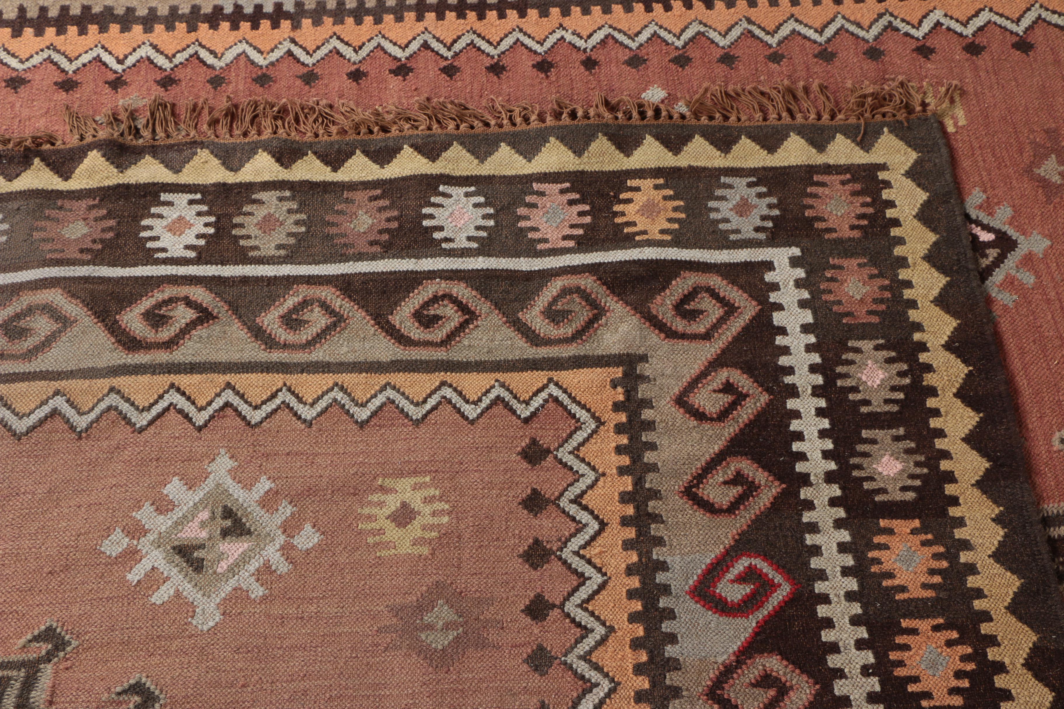 Handwoven Kazak Style Kilim Wool Area Rug EBTH