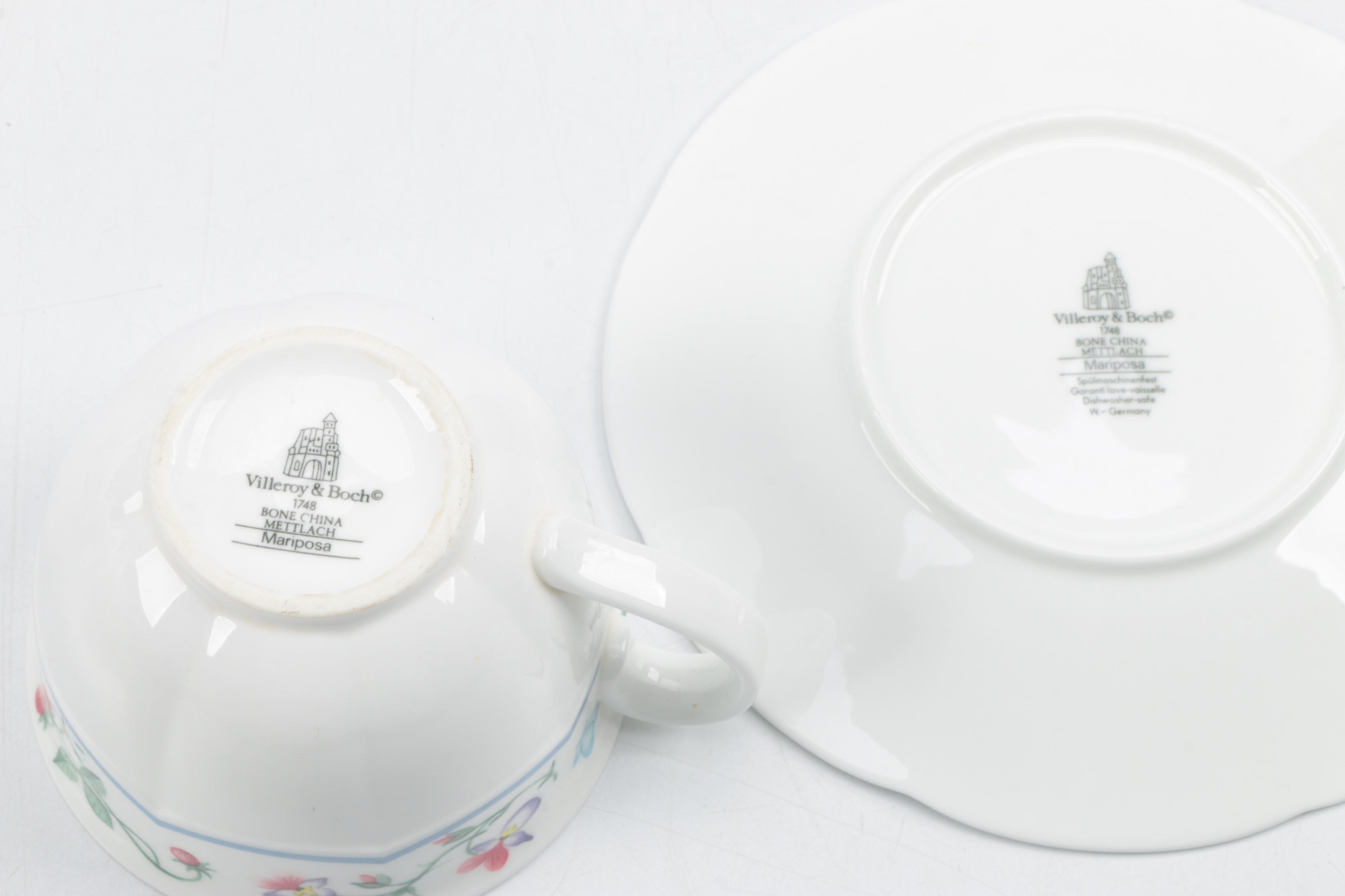 Villeroy & Boch "Mariposa" Bone China Tableware EBTH