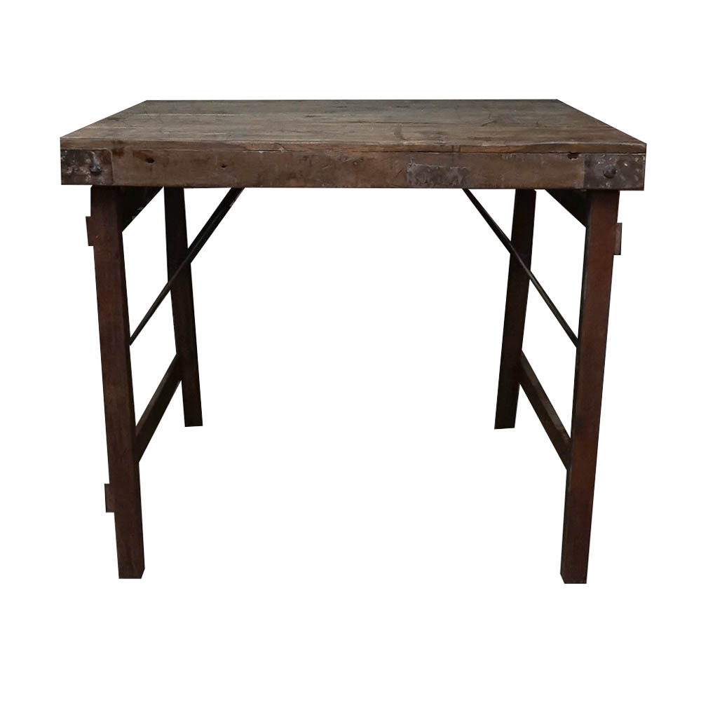 Reclaimed Wood Work Table EBTH