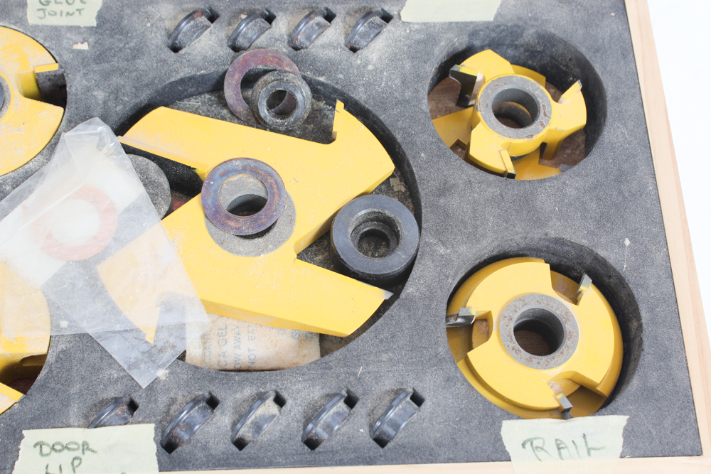 Carb Tech Shaper Door Making Bit Set EBTH