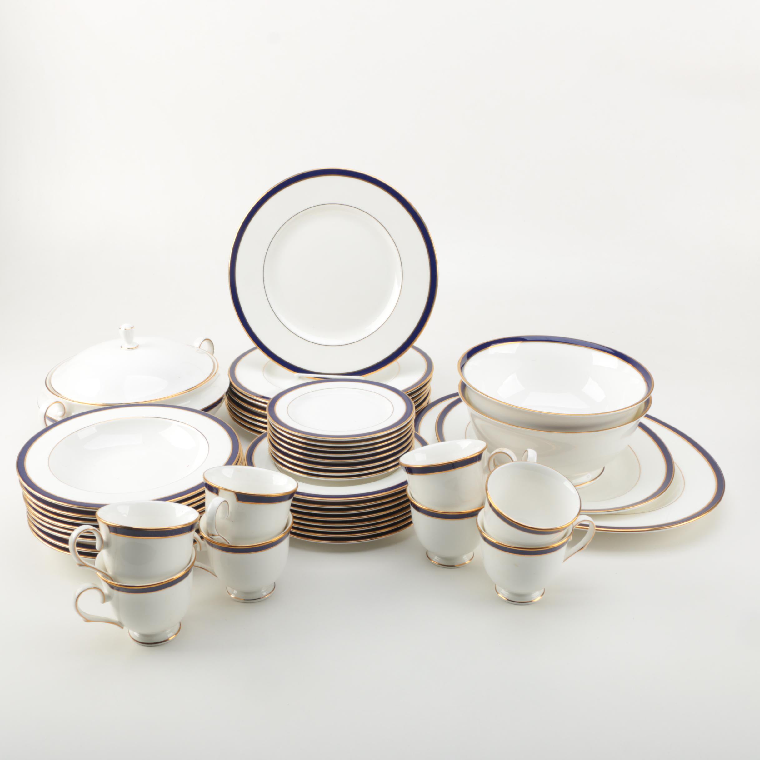 Lenox "Federal Cobalt" Classics Collection Porcelain Dinnerware EBTH