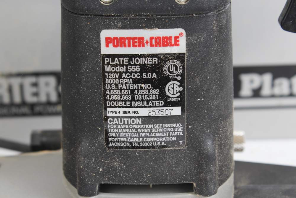 Porter Cable Plate Joiner EBTH