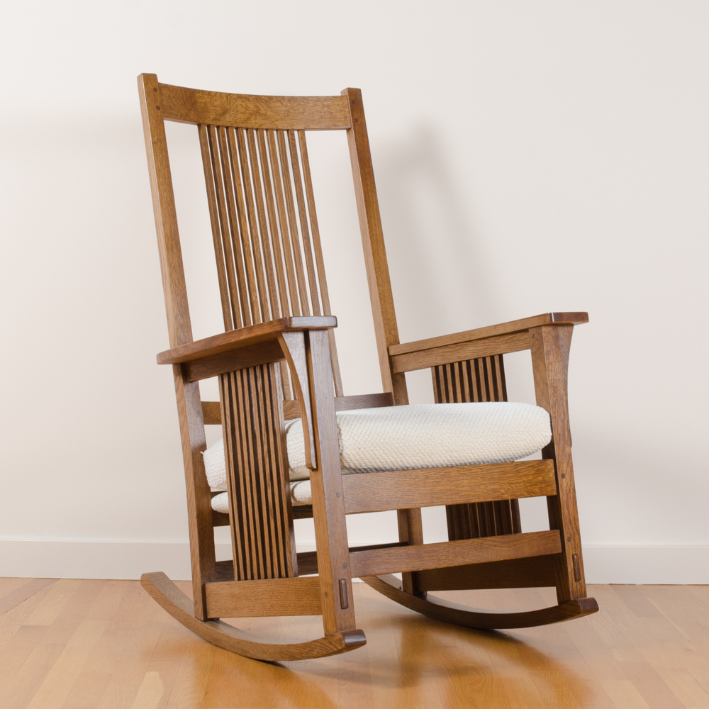 Mission Style "Spindle" Rocking Chair by Stickley EBTH