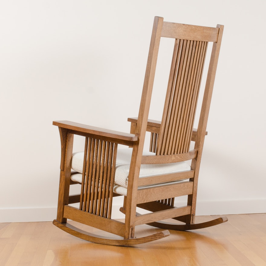 Mission Style "Spindle" Rocking Chair by Stickley | EBTH