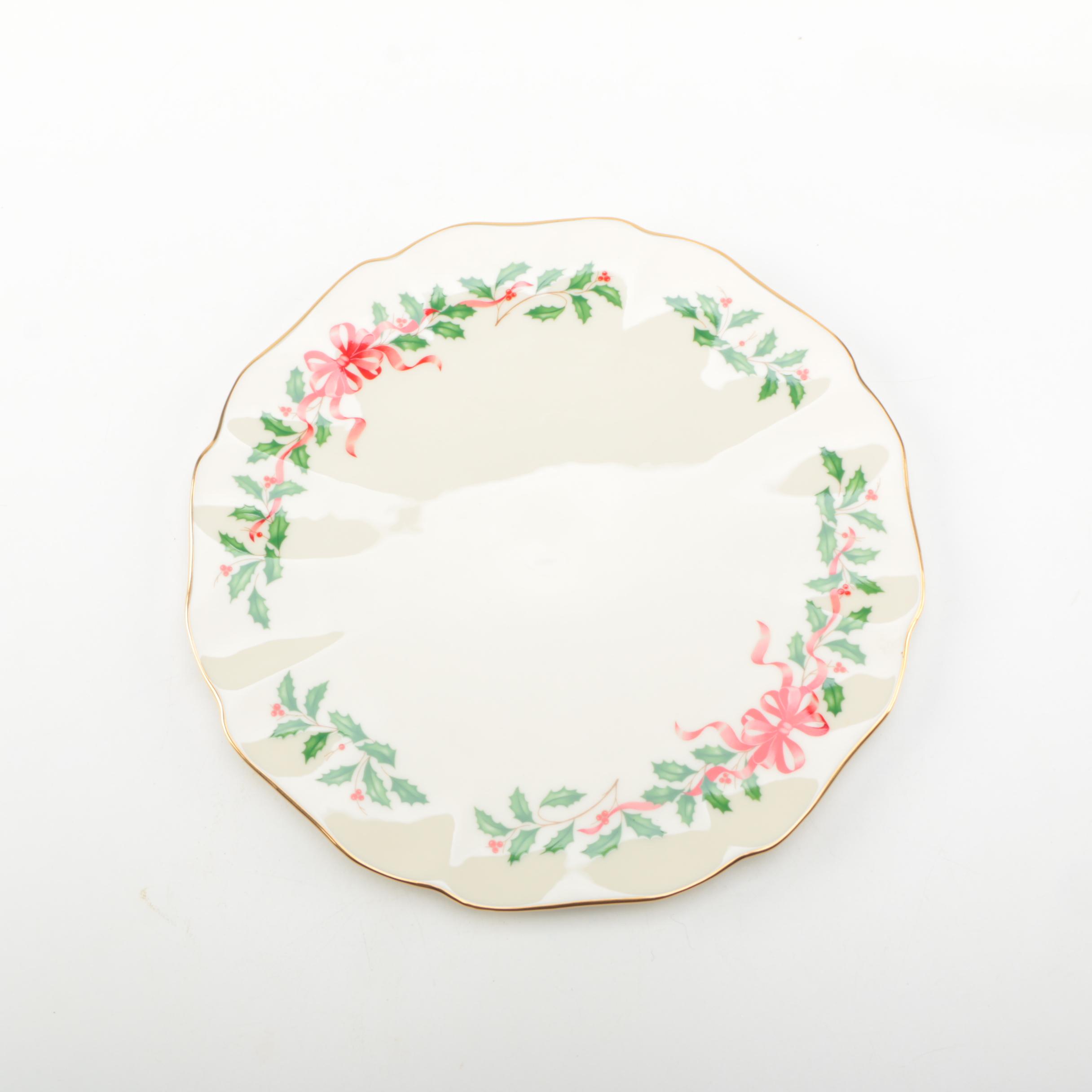 Selection of Lenox Christmas Plates EBTH