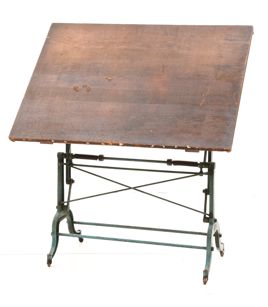 Vintage Drafting Table EBTH