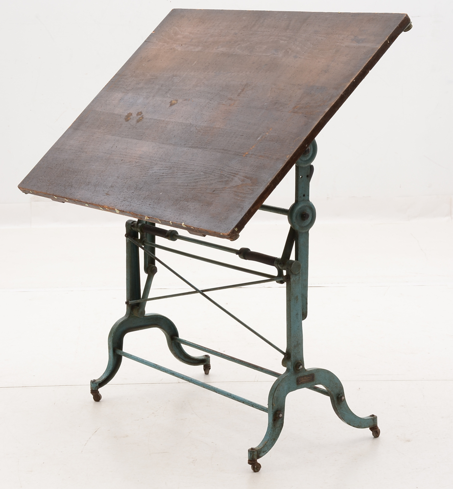 Vintage Drafting Table EBTH