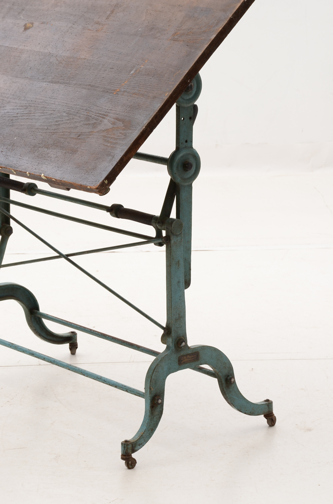 Vintage Drafting Table EBTH