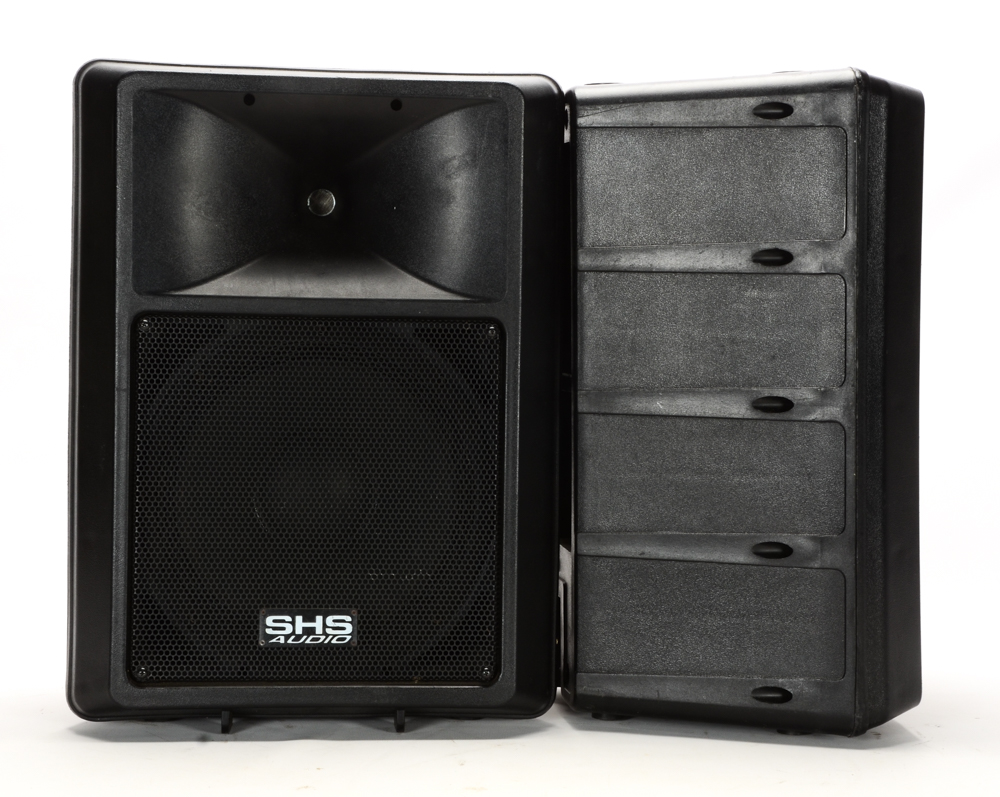 SHS Audio Powered Monitor Speakers EBTH