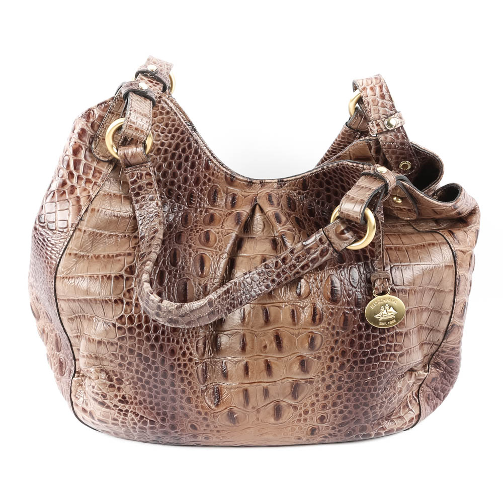 Are Brahmin Purses Leather