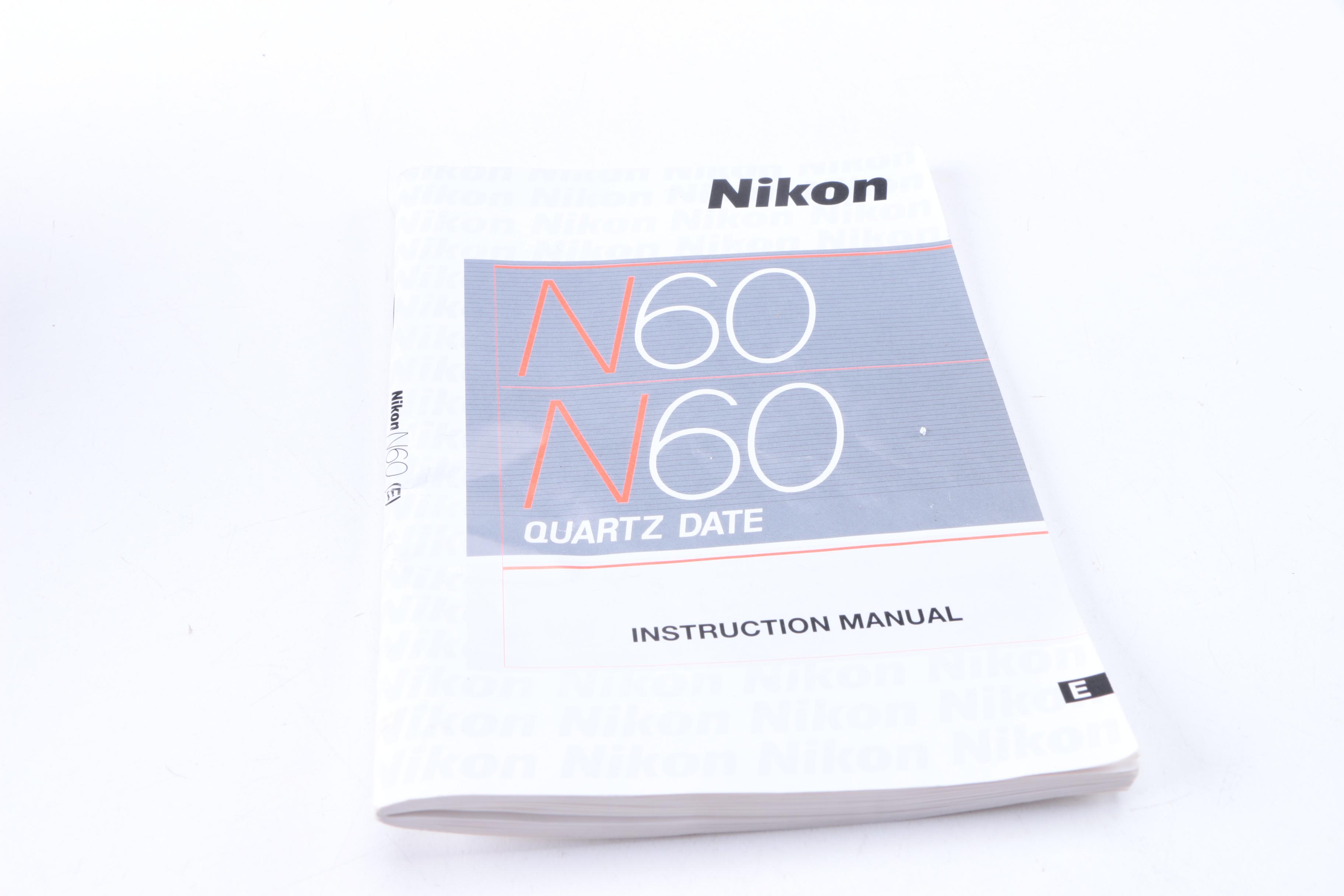 Nikon N60 35mm Film SLR Camera with Lens EBTH