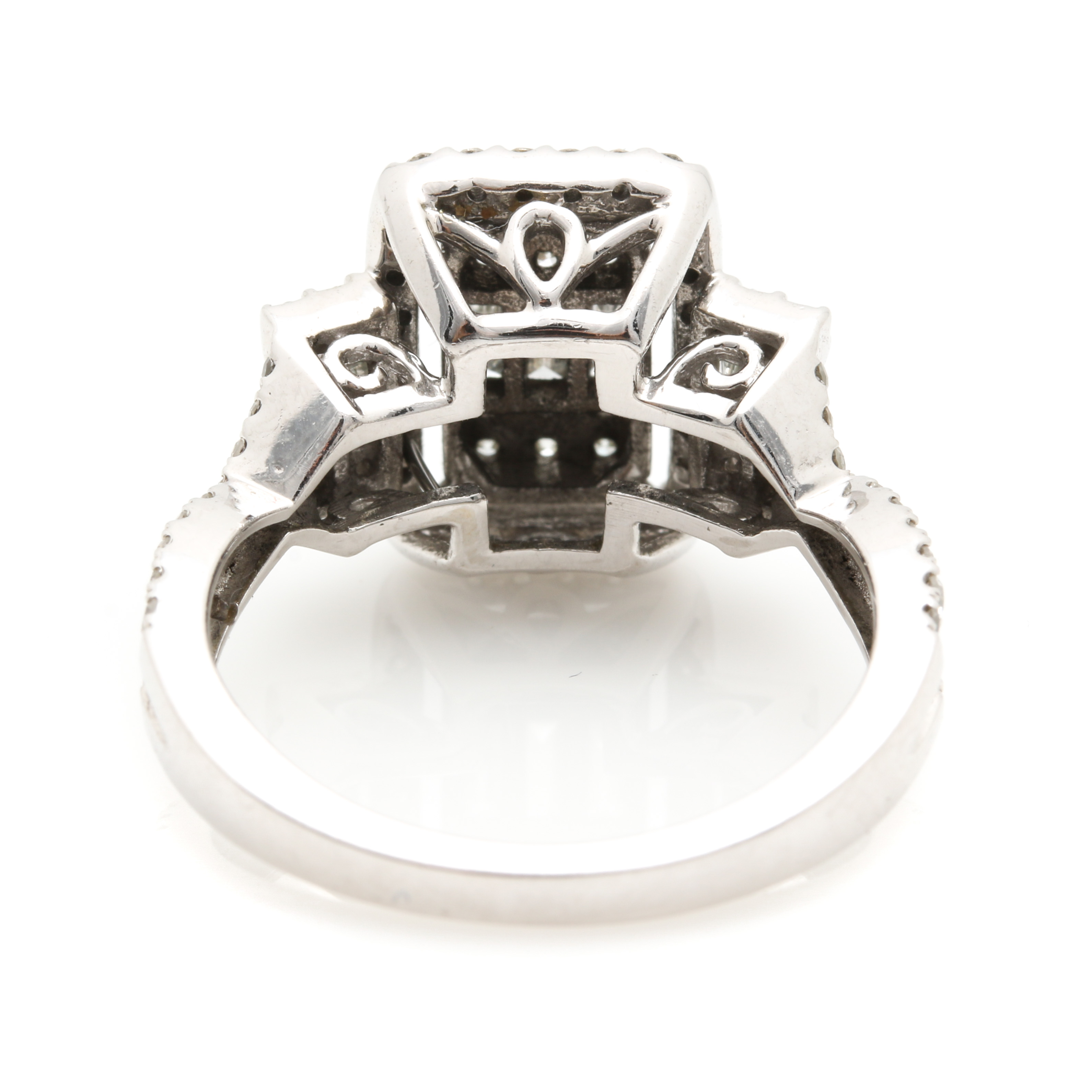 Keepsake 10K White Gold 1.15 CTW Diamond Ring EBTH