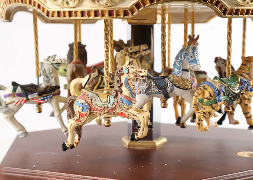 Limited Edition San Francisco Music Box Company MerryGoRound EBTH