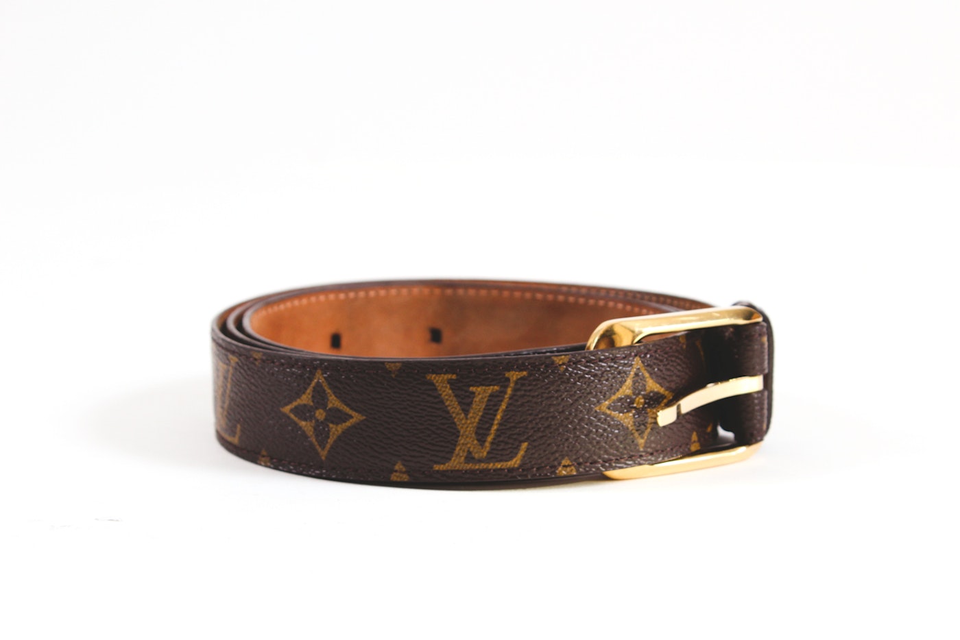Louis Vuitton LV Mirror 35MM Reversible Belt Black/Brown in Calfskin  Leather - US