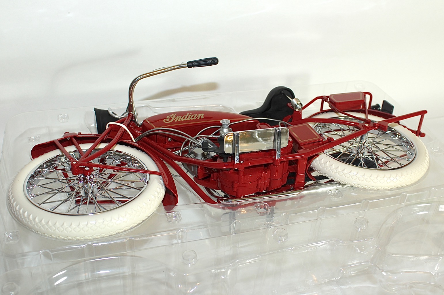 Indian Scout Motorcycle Die Cast Motorcycle by The Franklin Mint EBTH