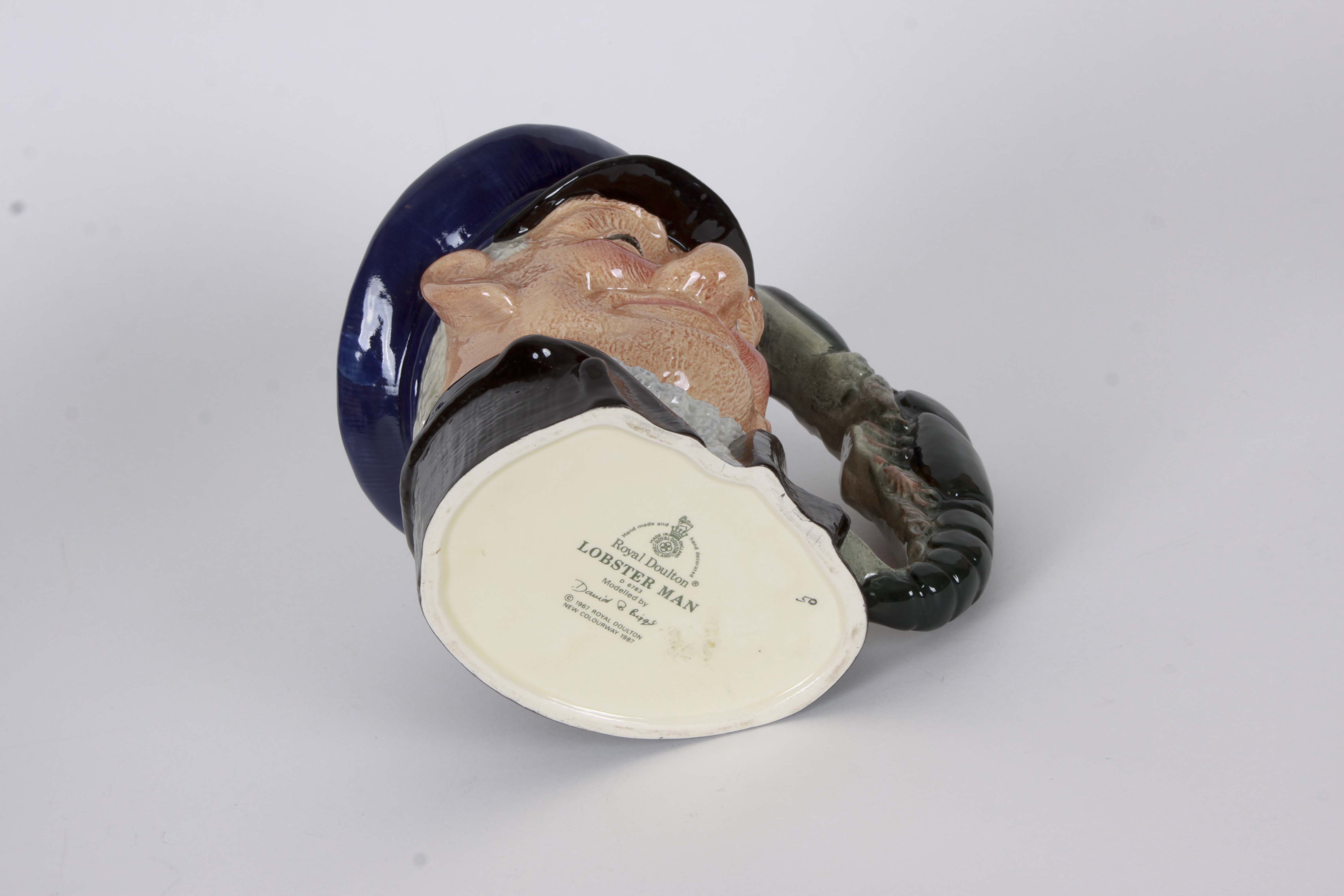 Vintage Royal Doulton Fisherman Themed Toby Jugs EBTH