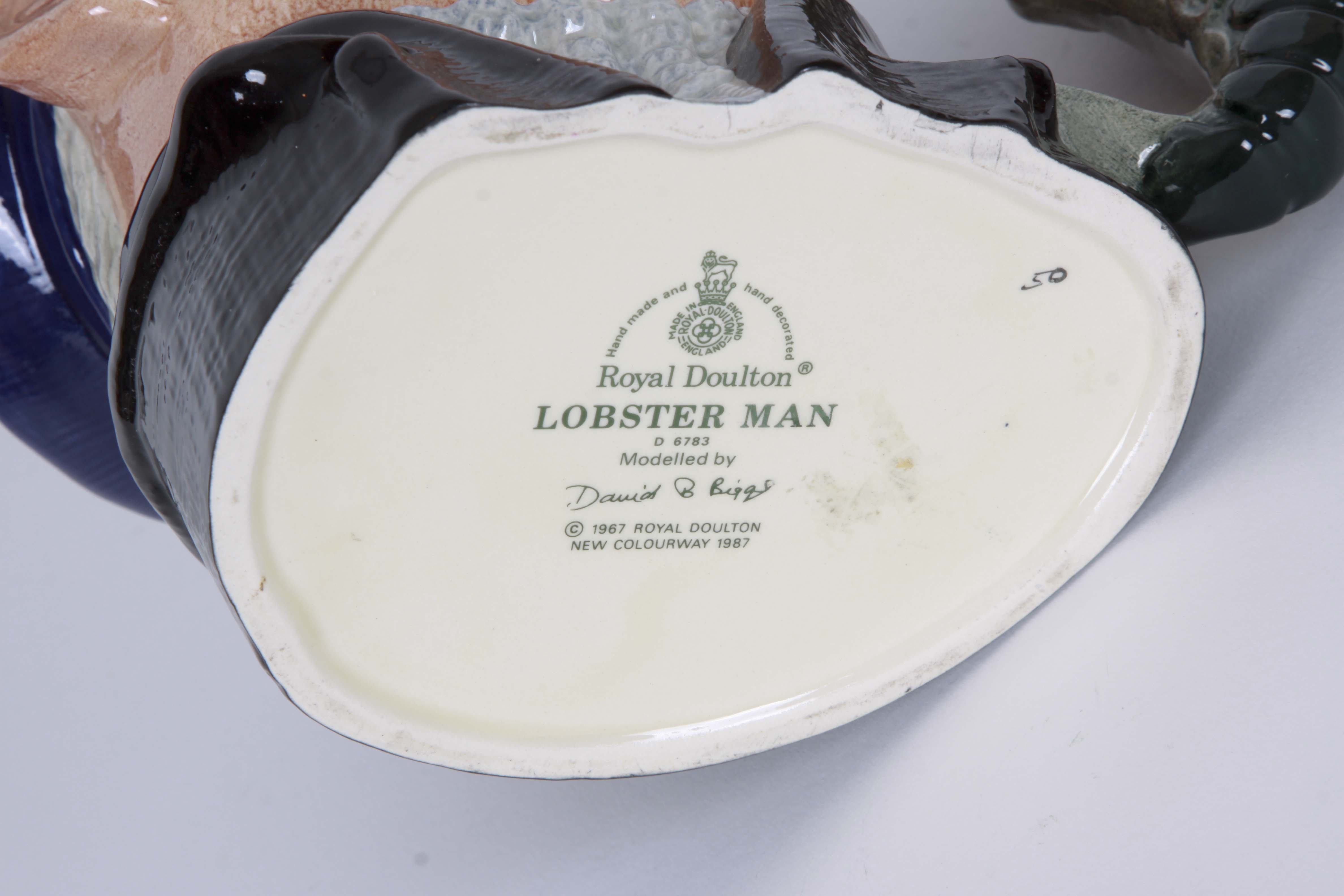 Vintage Royal Doulton Fisherman Themed Toby Jugs EBTH