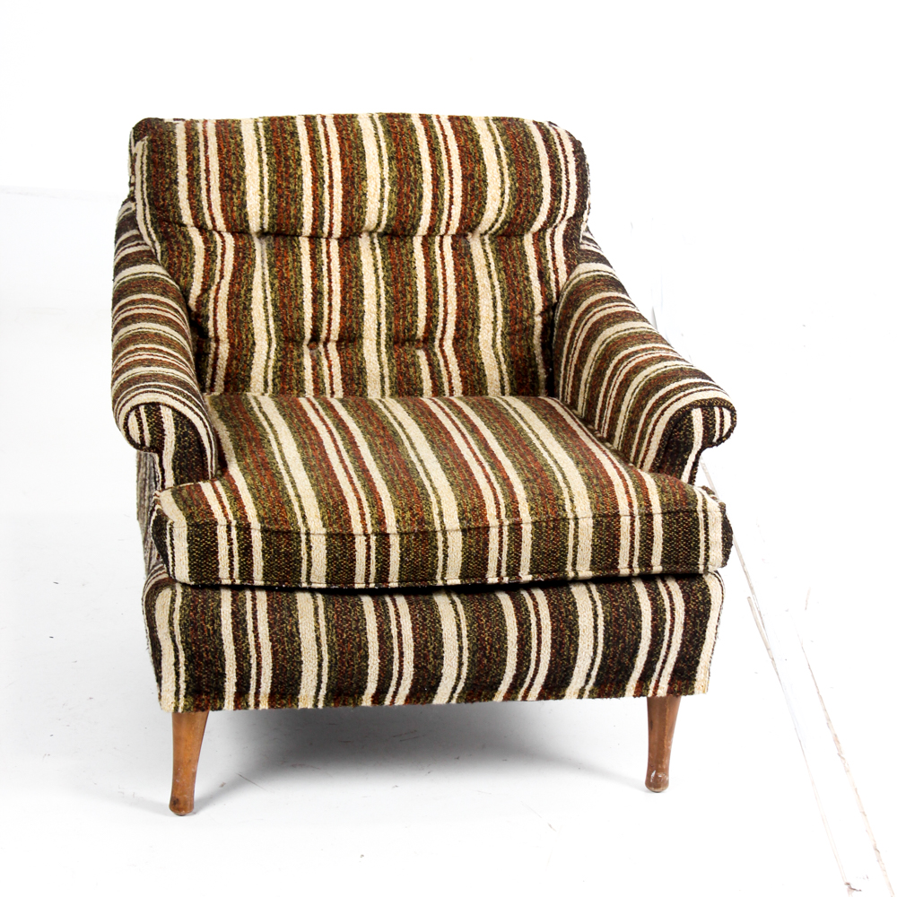 Vintage Upholstered Armchair EBTH