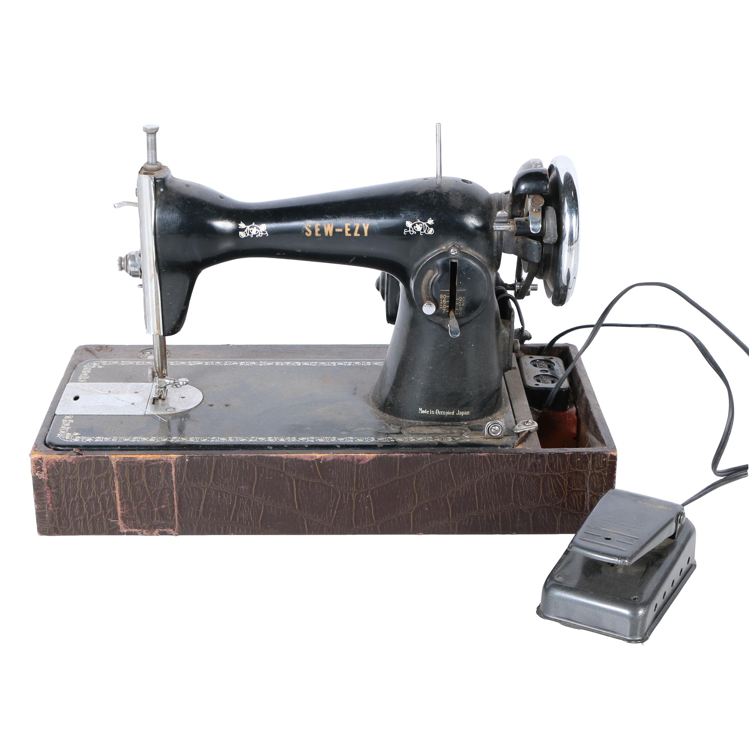 Antique Occupied Japan Sewing Machine EBTH