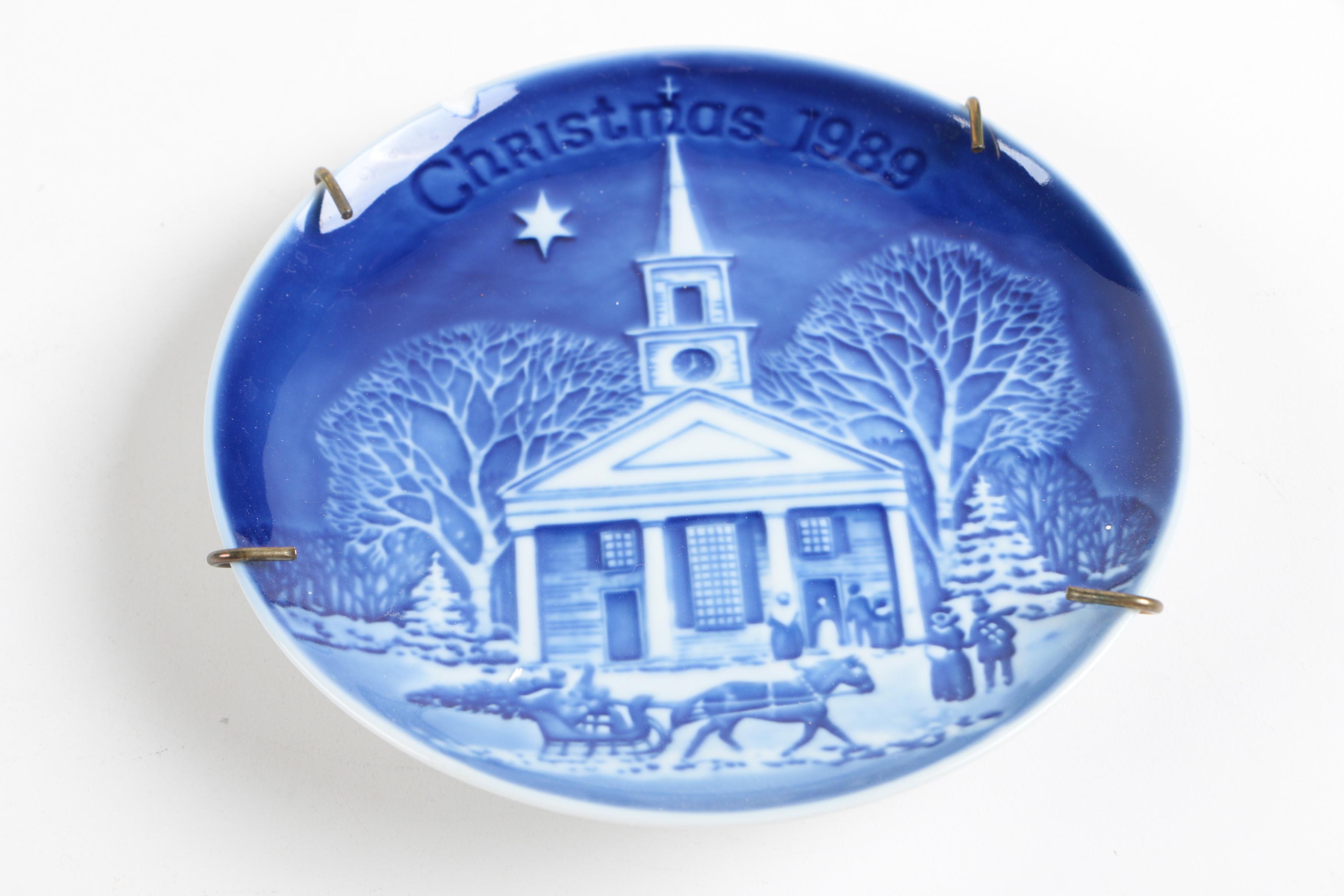 Bing & Grondahl "Christmas in America" Collector Plates EBTH