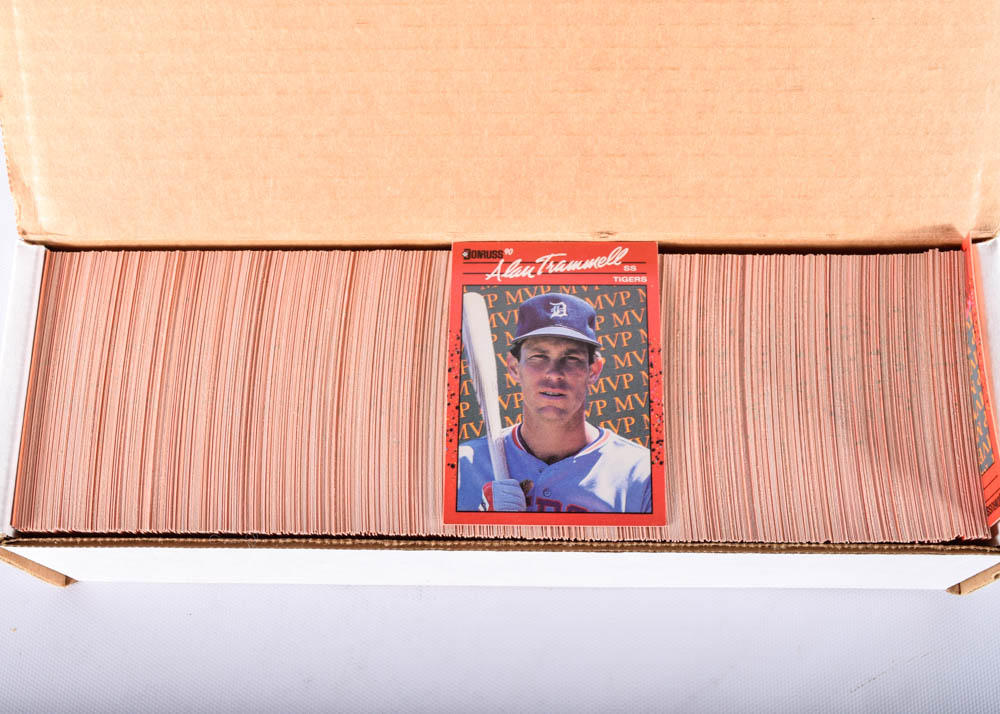 Boxed '80s and '90s Baseball Card Sets EBTH