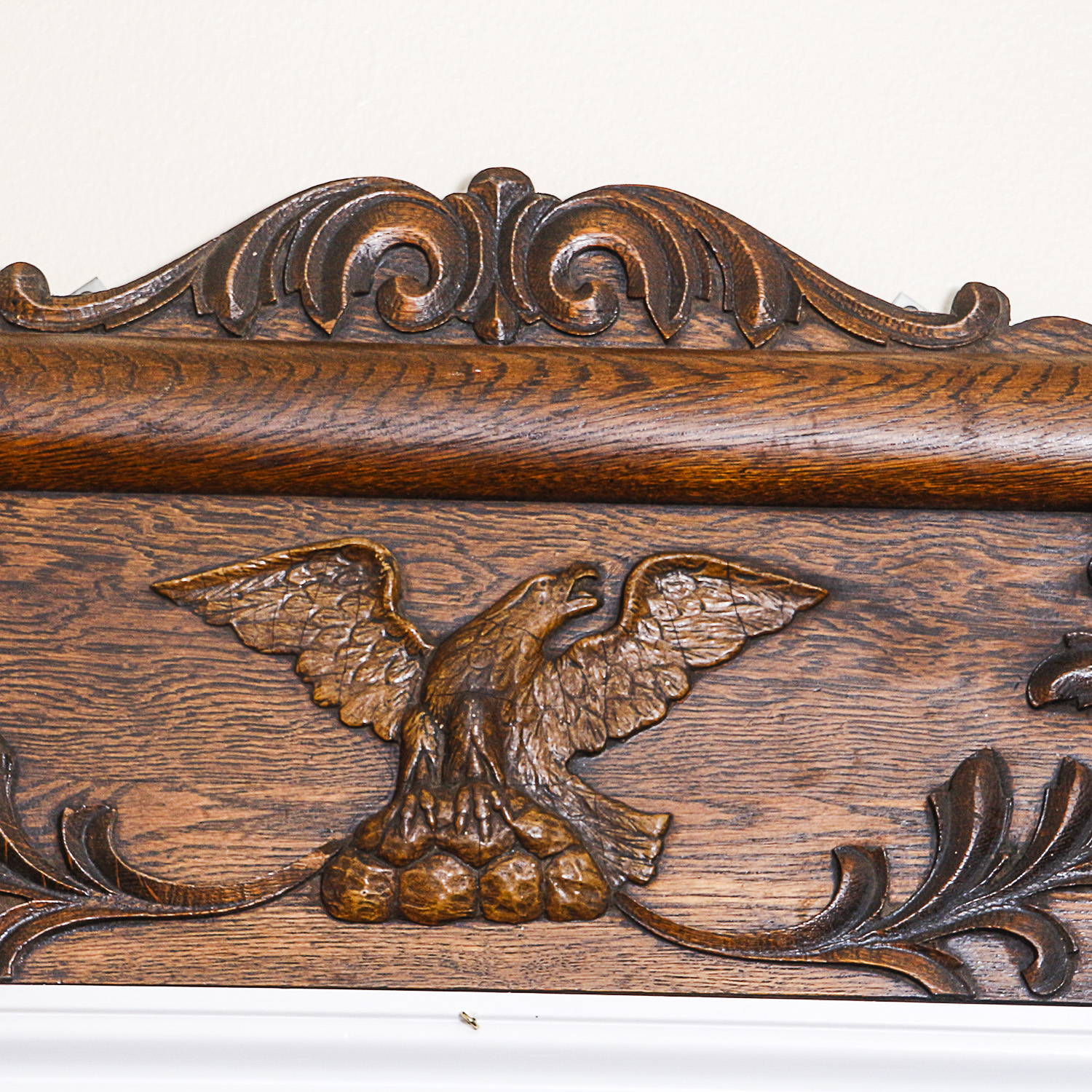 Carved Wood Door Topper EBTH