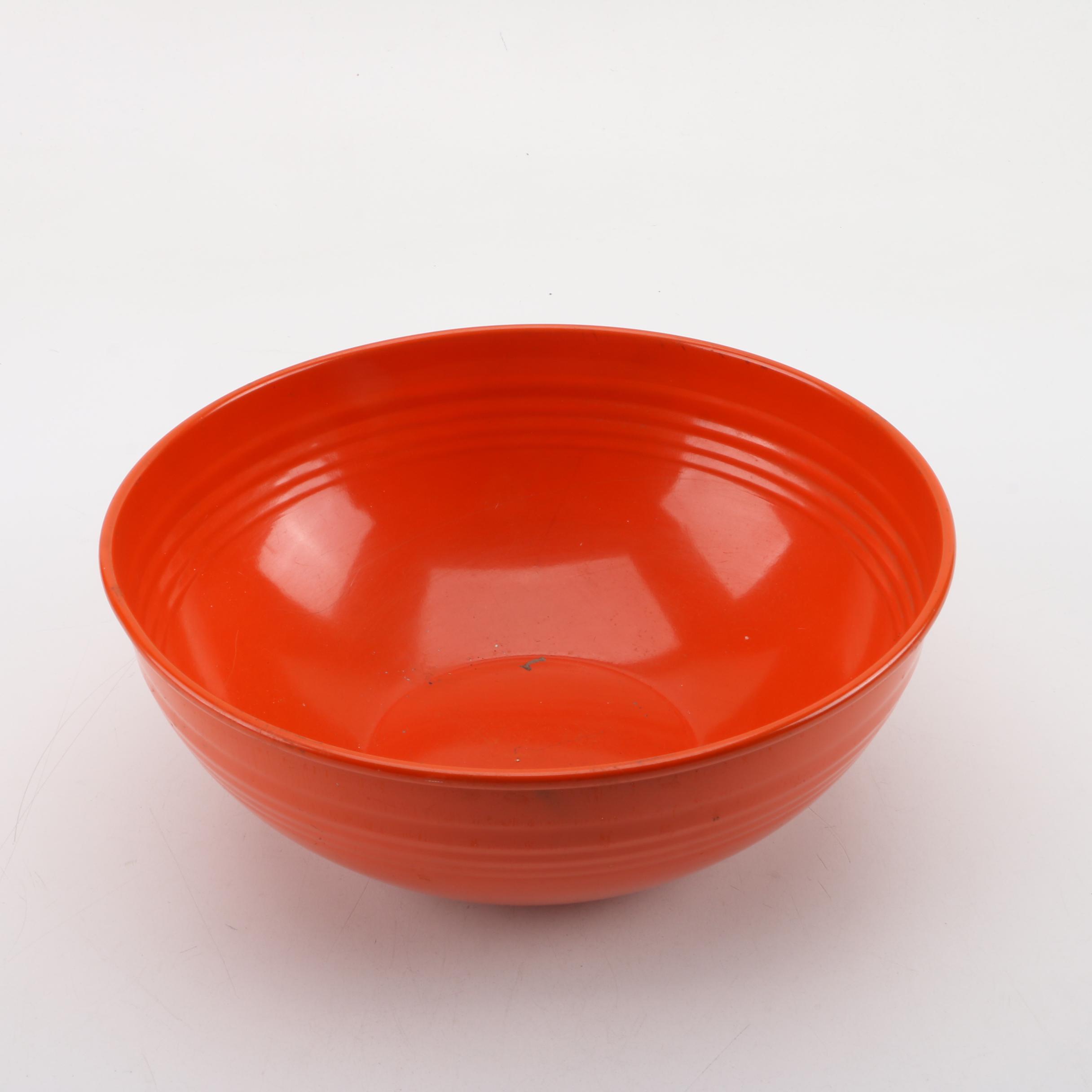 Primary Colored Enameled Metal Bowls EBTH