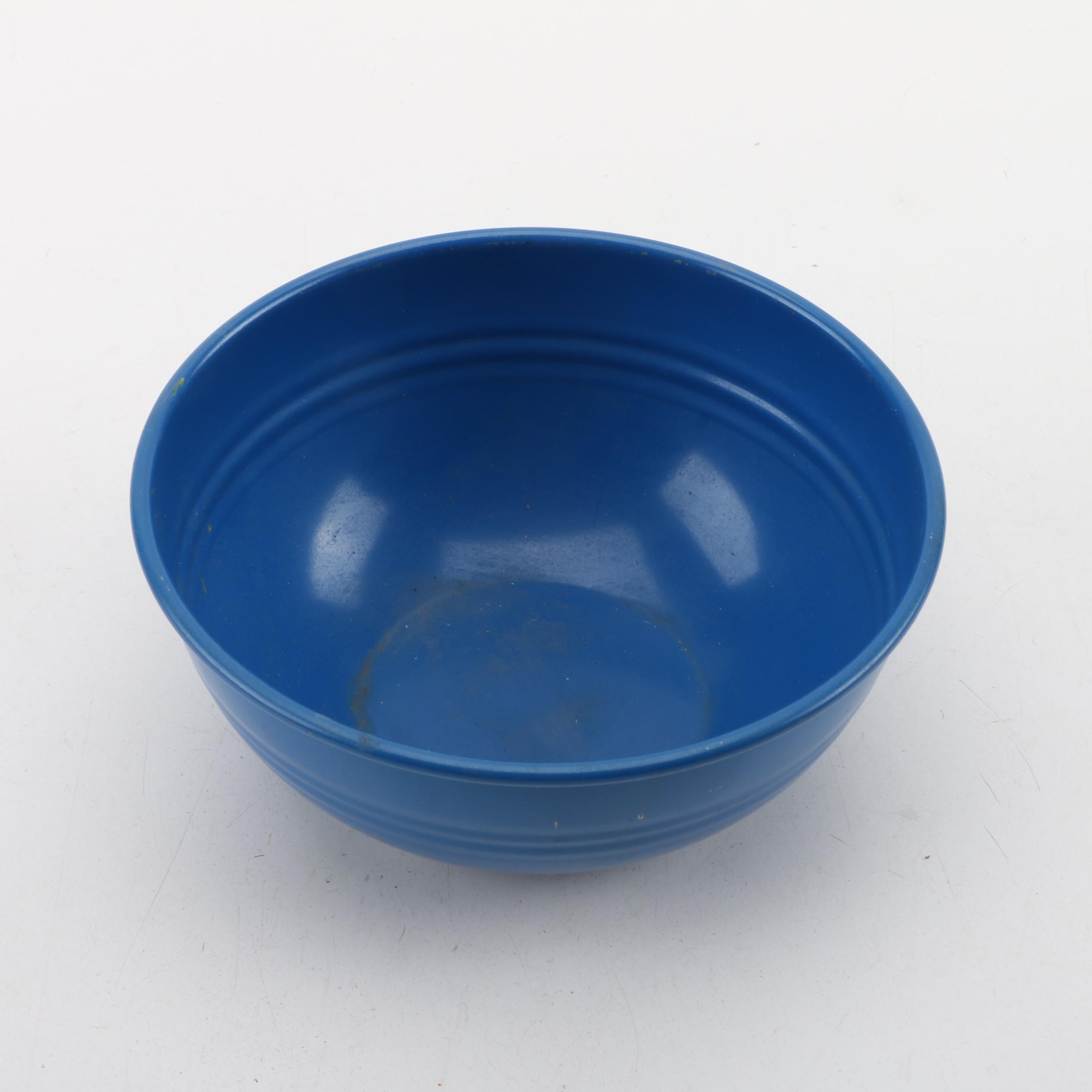 Primary Colored Enameled Metal Bowls EBTH