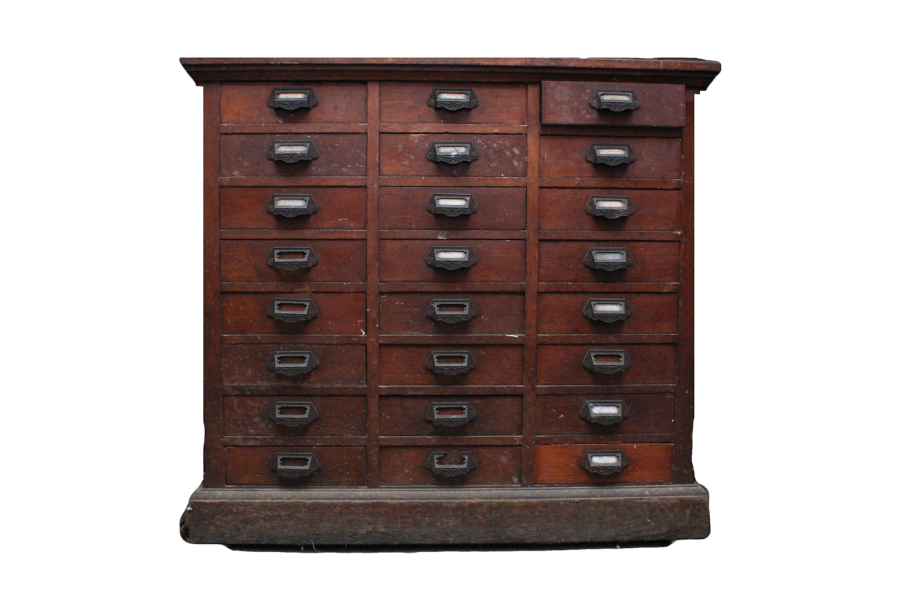 Vintage Wooden Apothecary EBTH