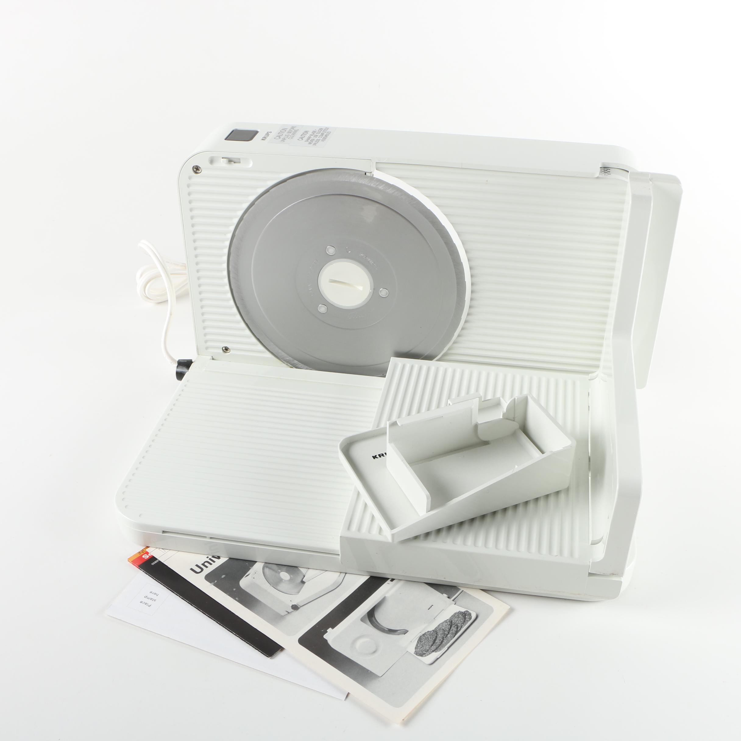 Krups Universal Compact Food Slicer EBTH