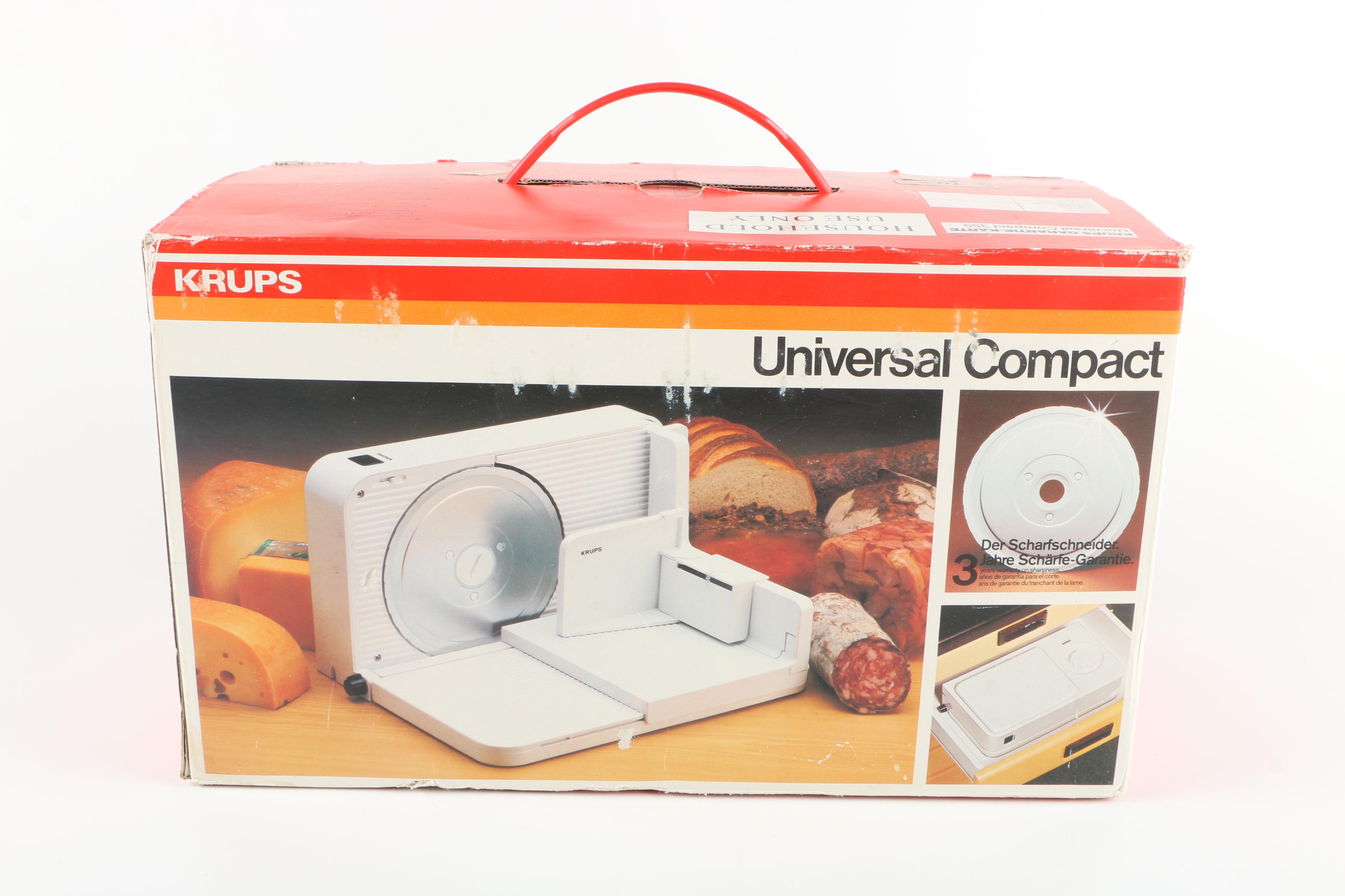 Krups Universal Compact Food Slicer EBTH