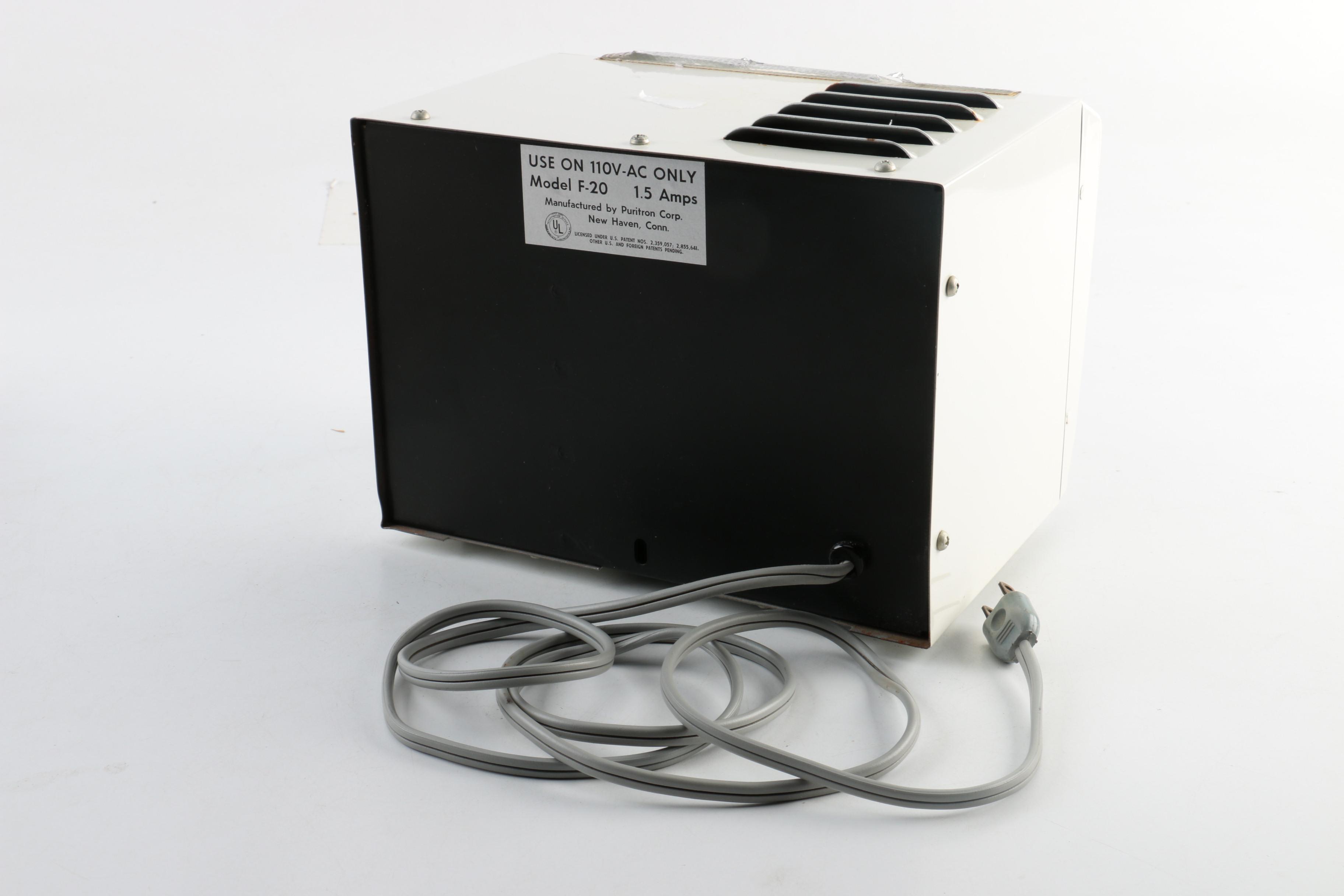 Decosonic ProLock Vacuum Sealer and Puritron F20 Air Cleaner EBTH