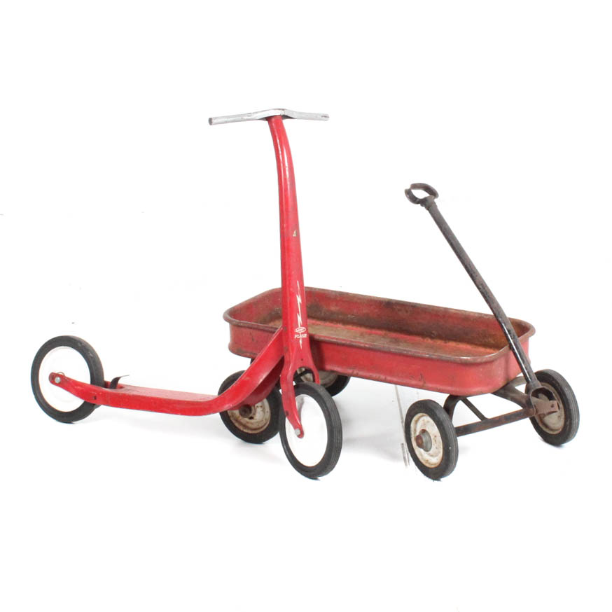 red wagon scooter