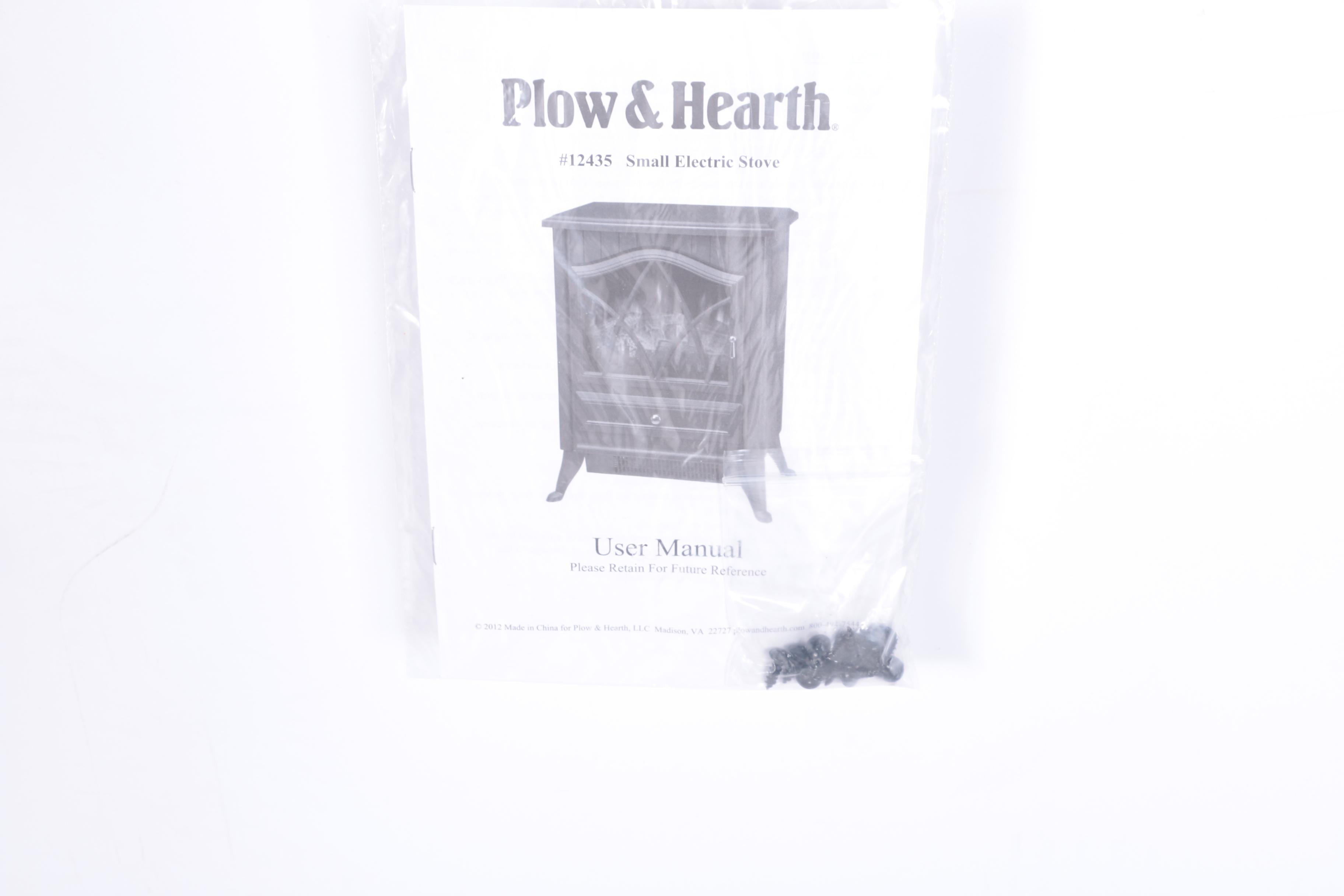 Plow & Hearth Electric Fireplace EBTH