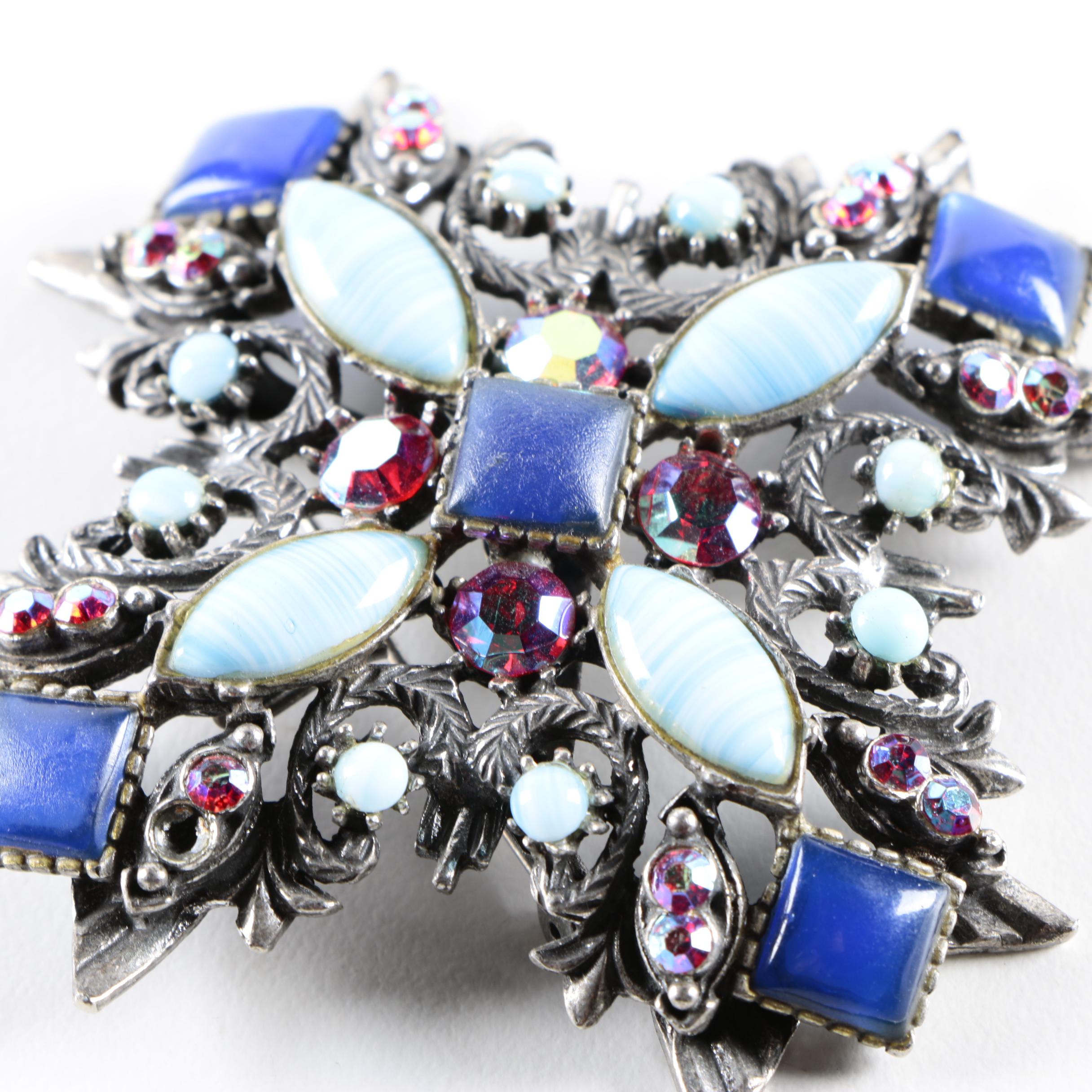 Grouping of Statement Costume Jewelry Including Hollycraft EBTH