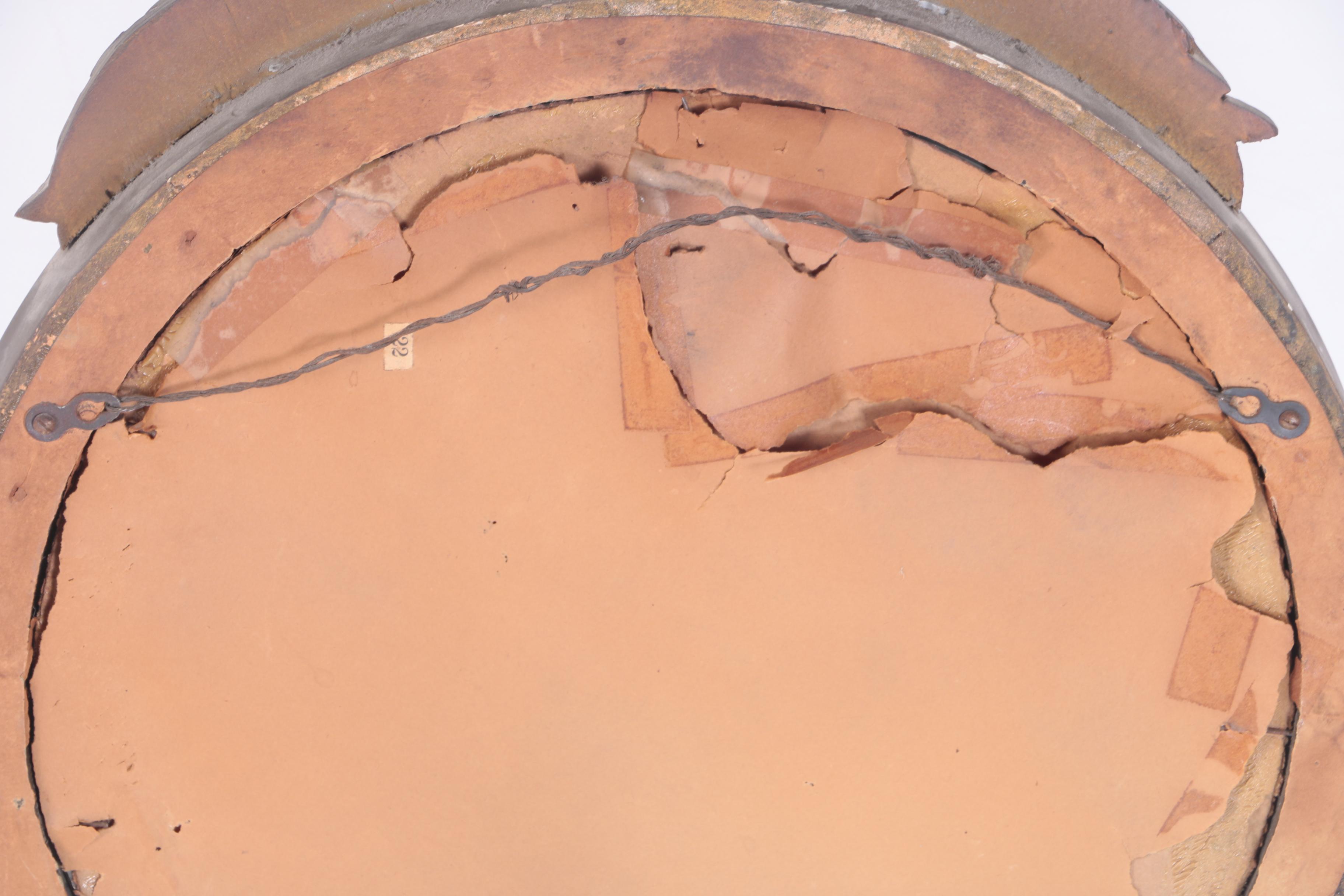 Vintage Federal Style Convex Accent Mirror EBTH