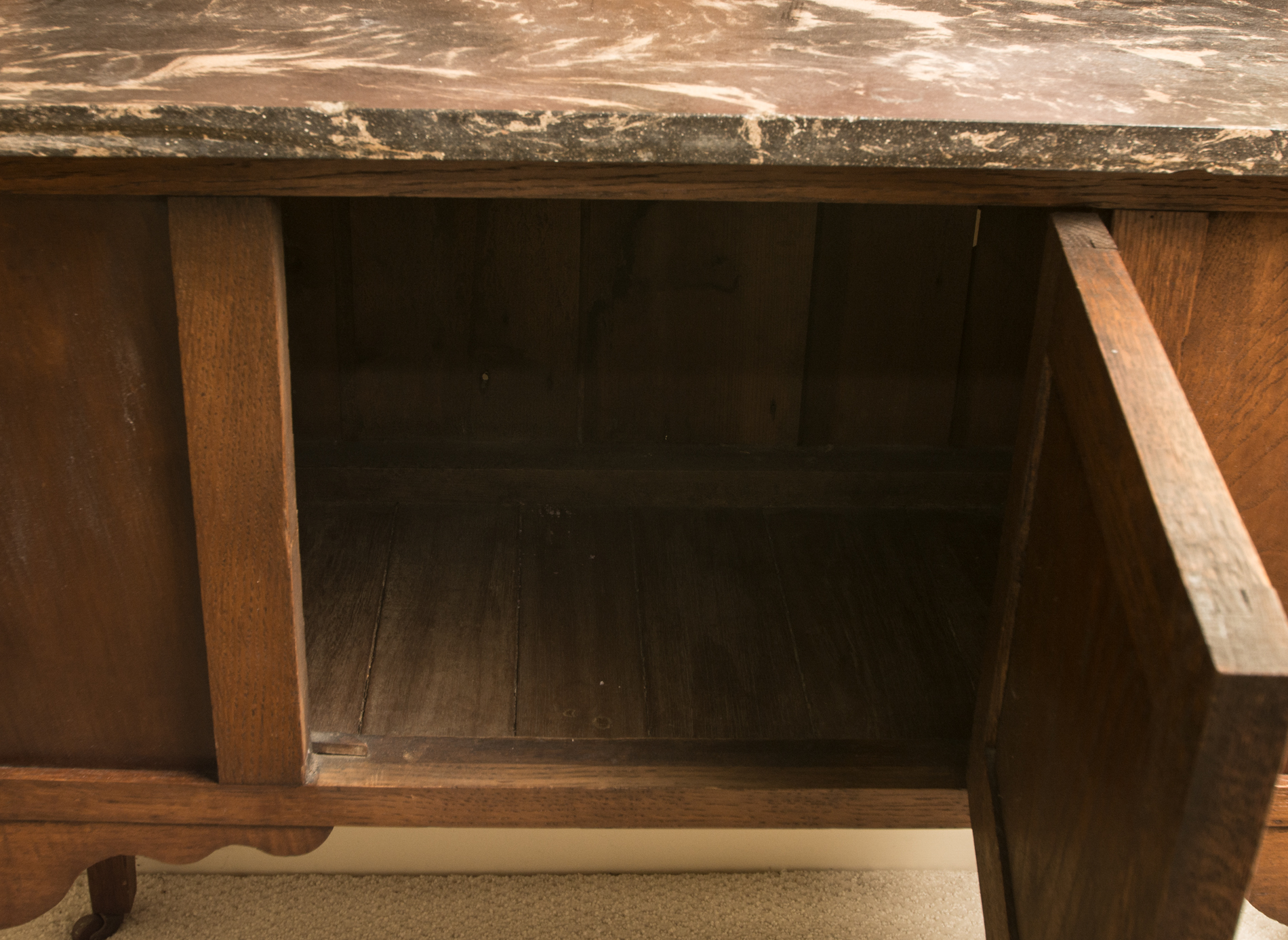 Antique English Oak Washstand EBTH