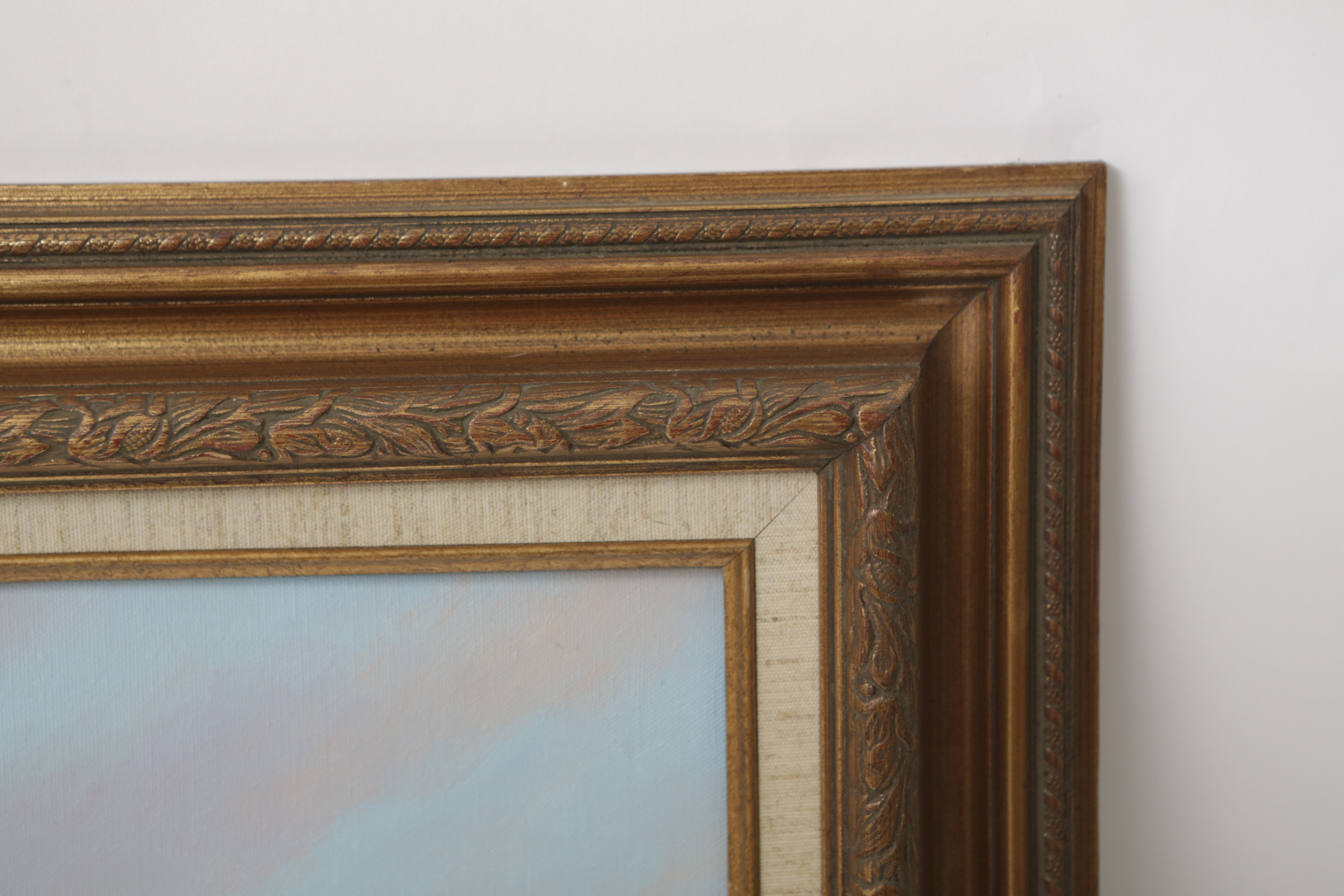 Jack Bryant Oil Painting on Canvas of a Texas Longhorn EBTH