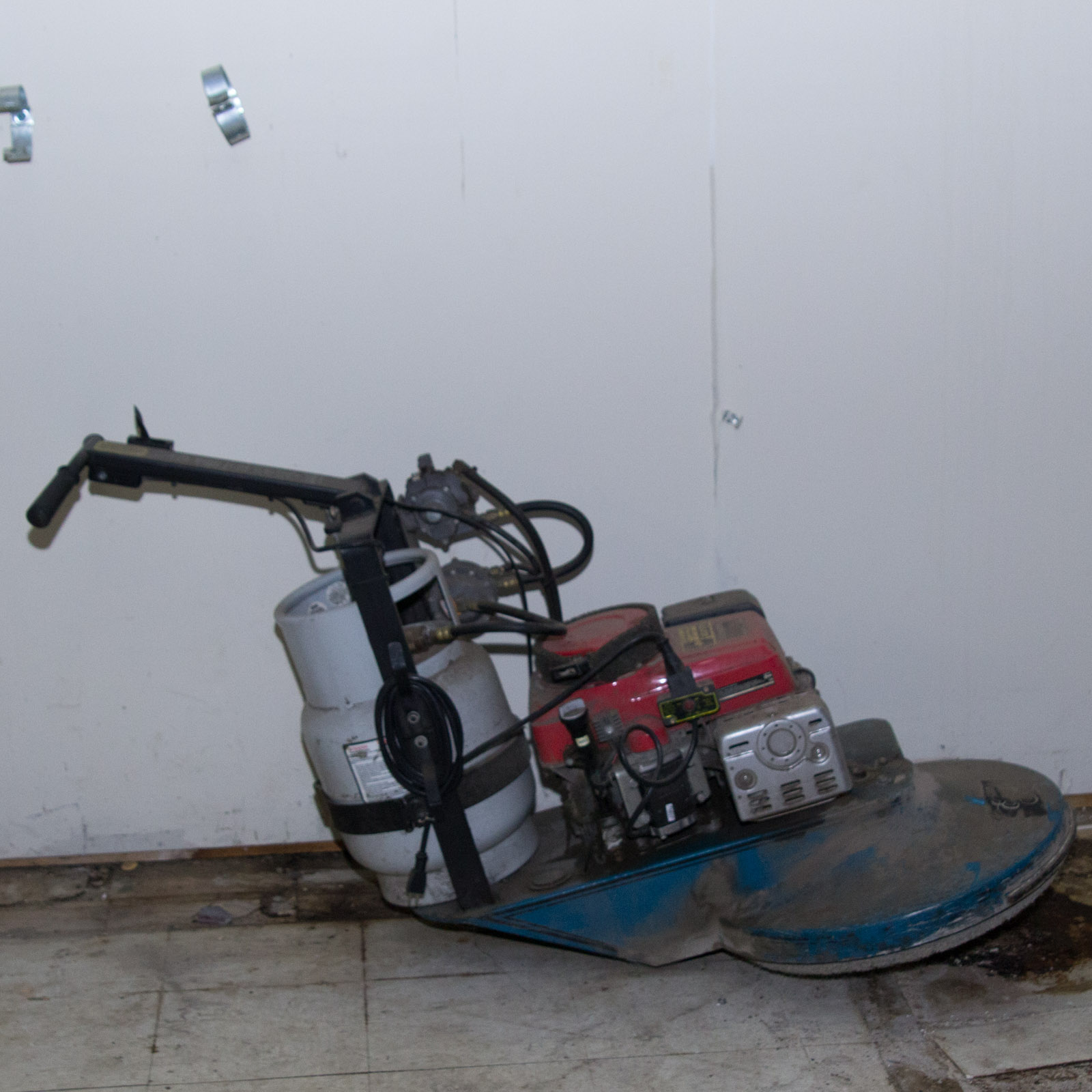Propane Powered Honda Motor Floor Buffer Ebth