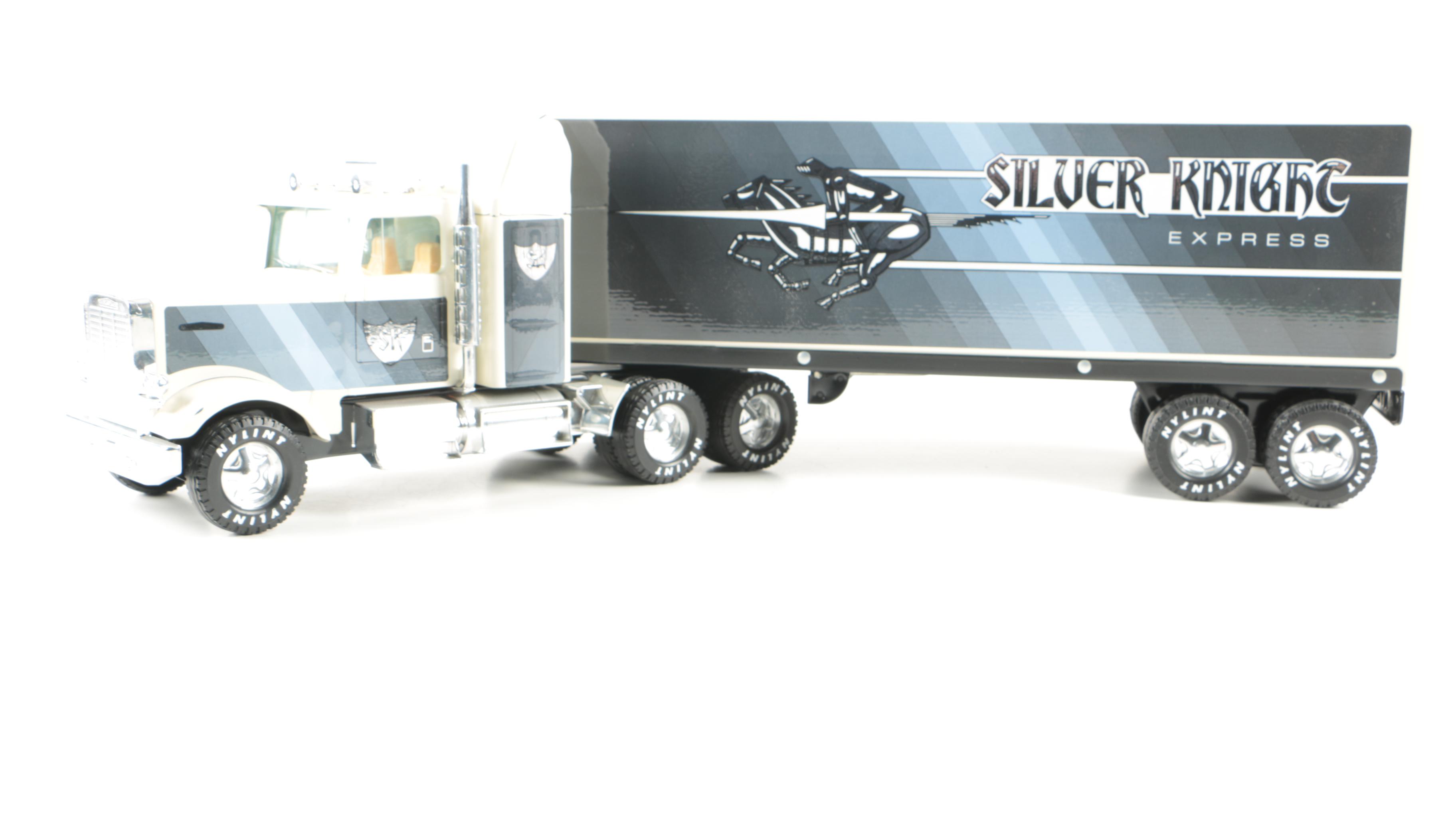 silver knight express toy truck