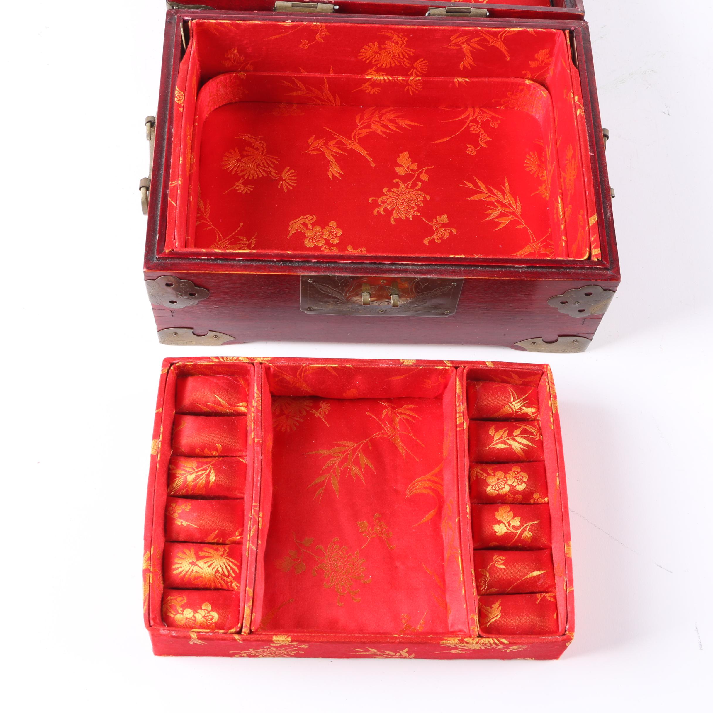 Asian Style Jewelry Box EBTH