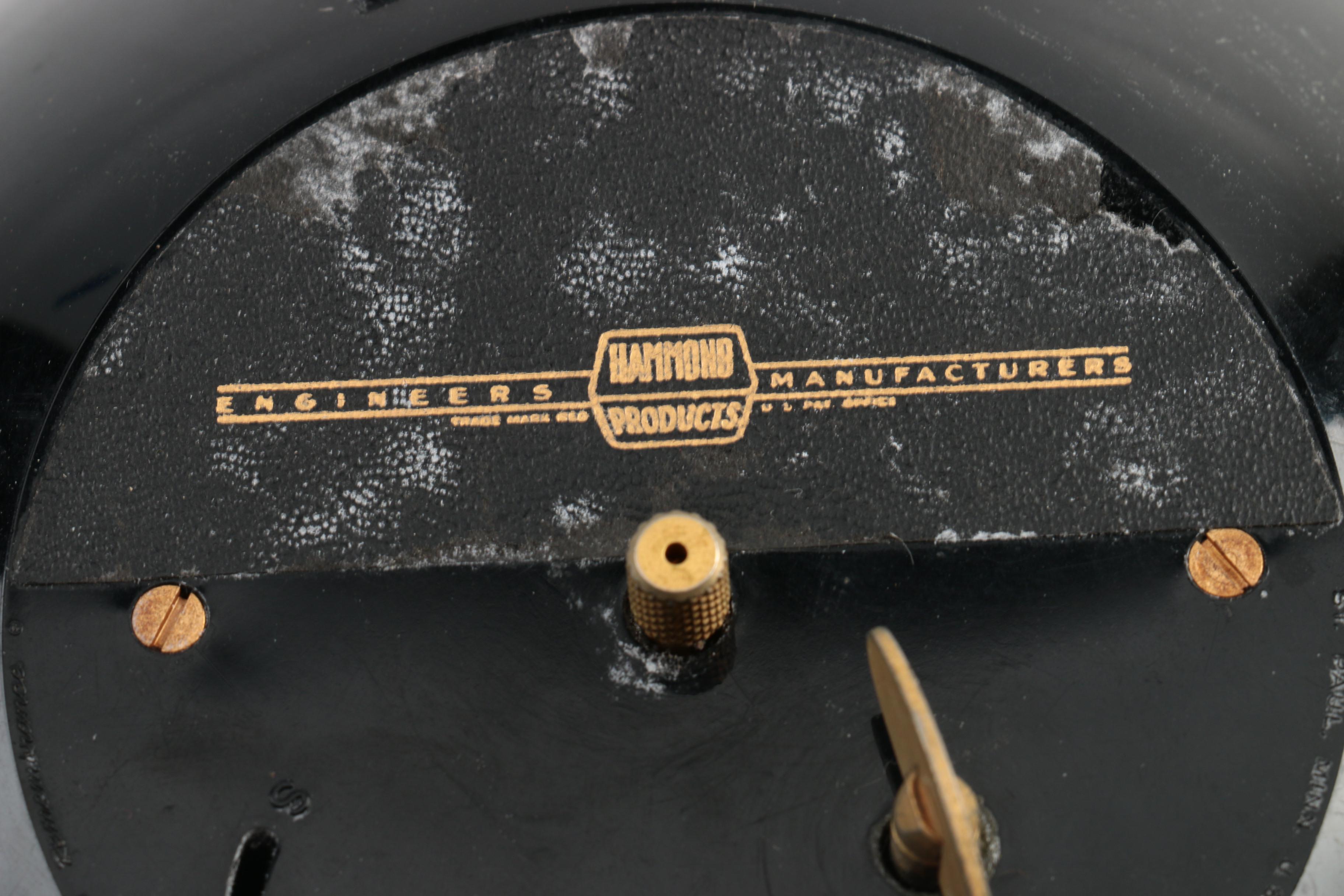 Vintage Hammond Deco Ball Bearing Clock EBTH