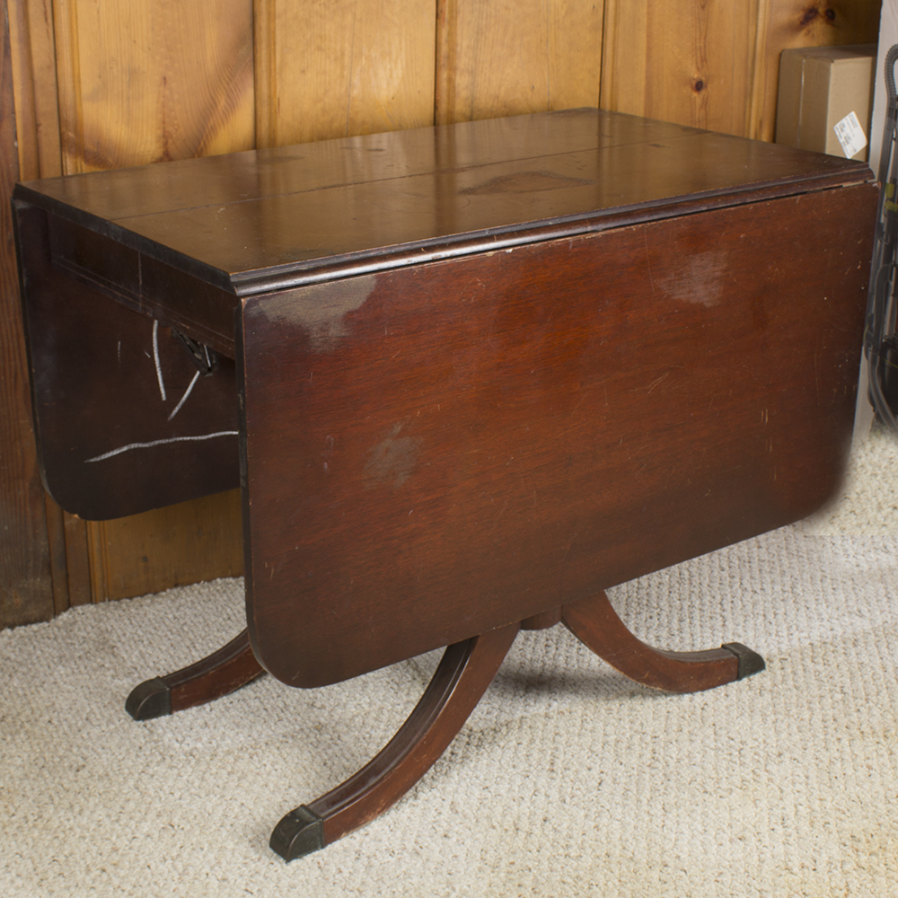 lexington chair company drop leaf table