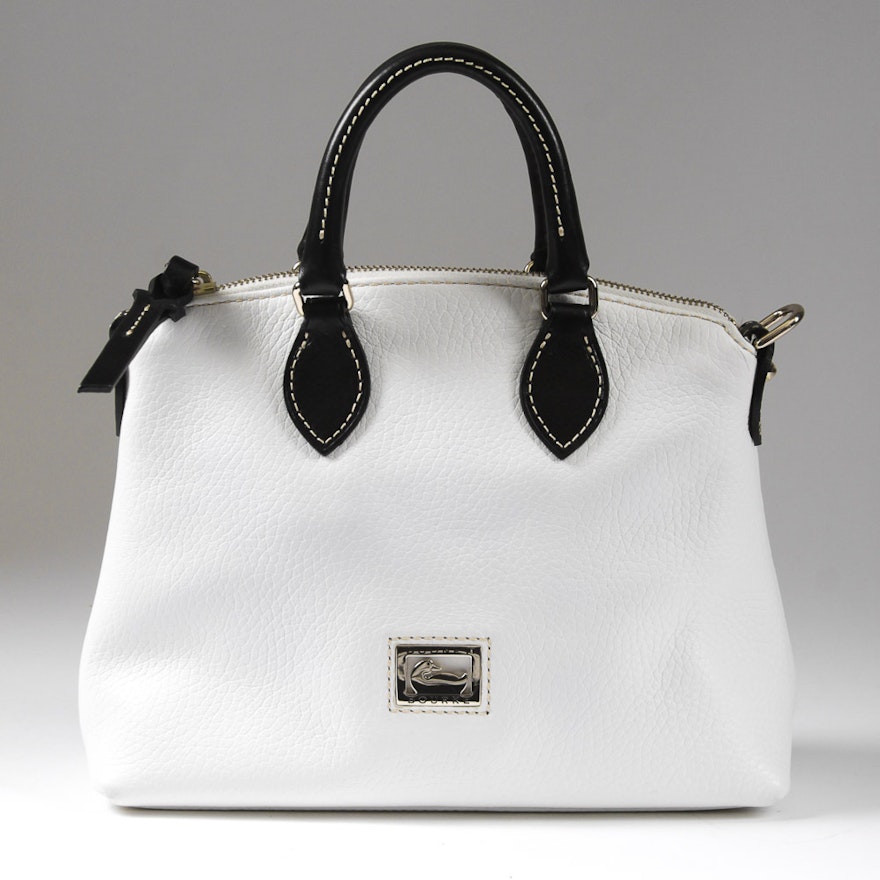 Dooney and Bourke White Leather Handbag | EBTH