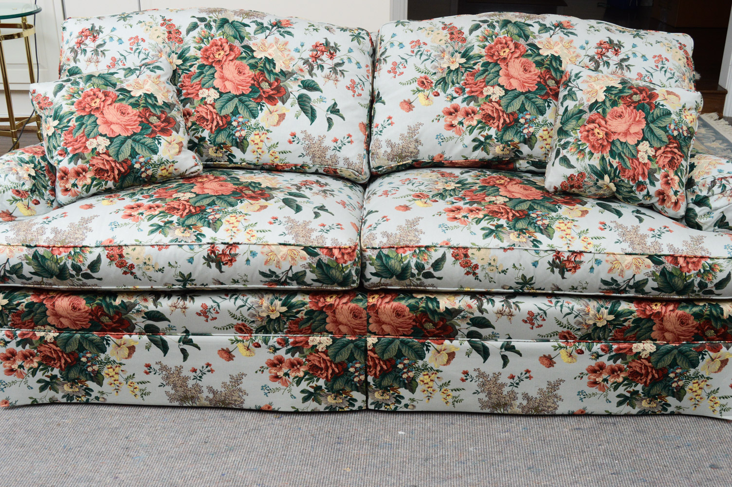 Henredon Floral Sofa EBTH