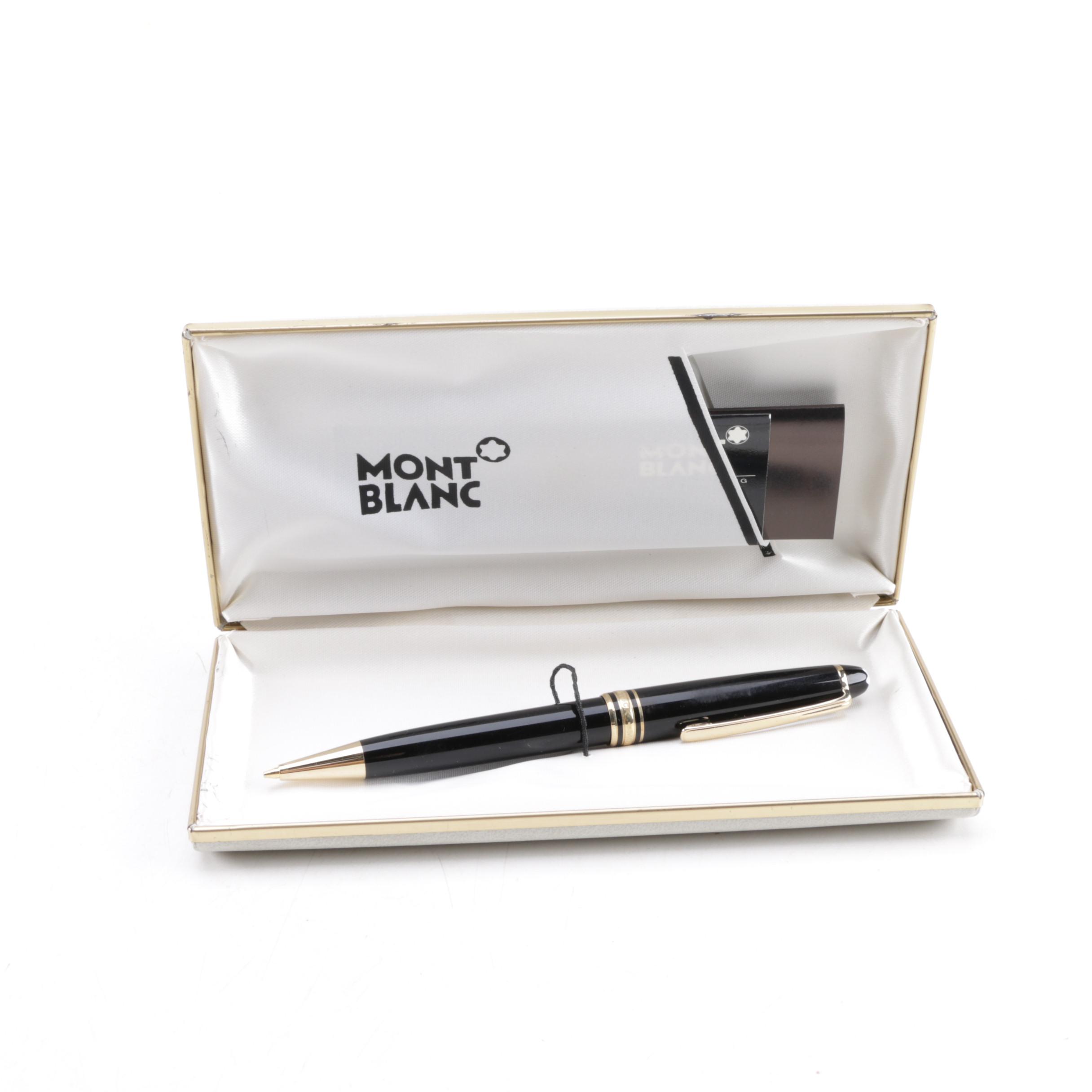 Mont Blanc Mechanical Pencil with Case EBTH