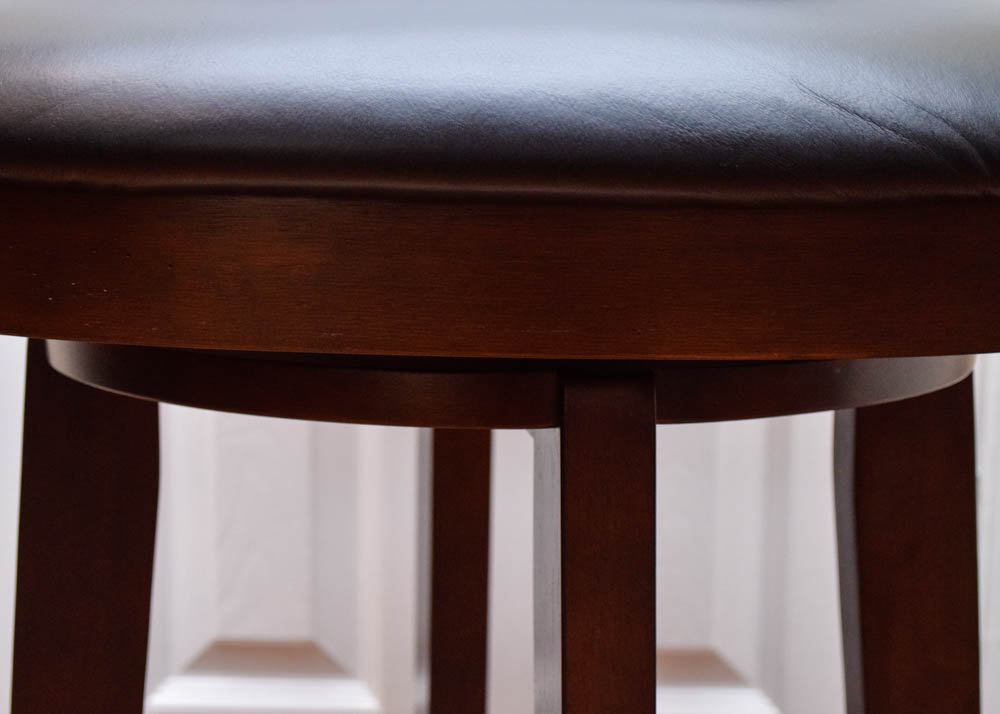 Havertys Swiveling Bar Stools EBTH