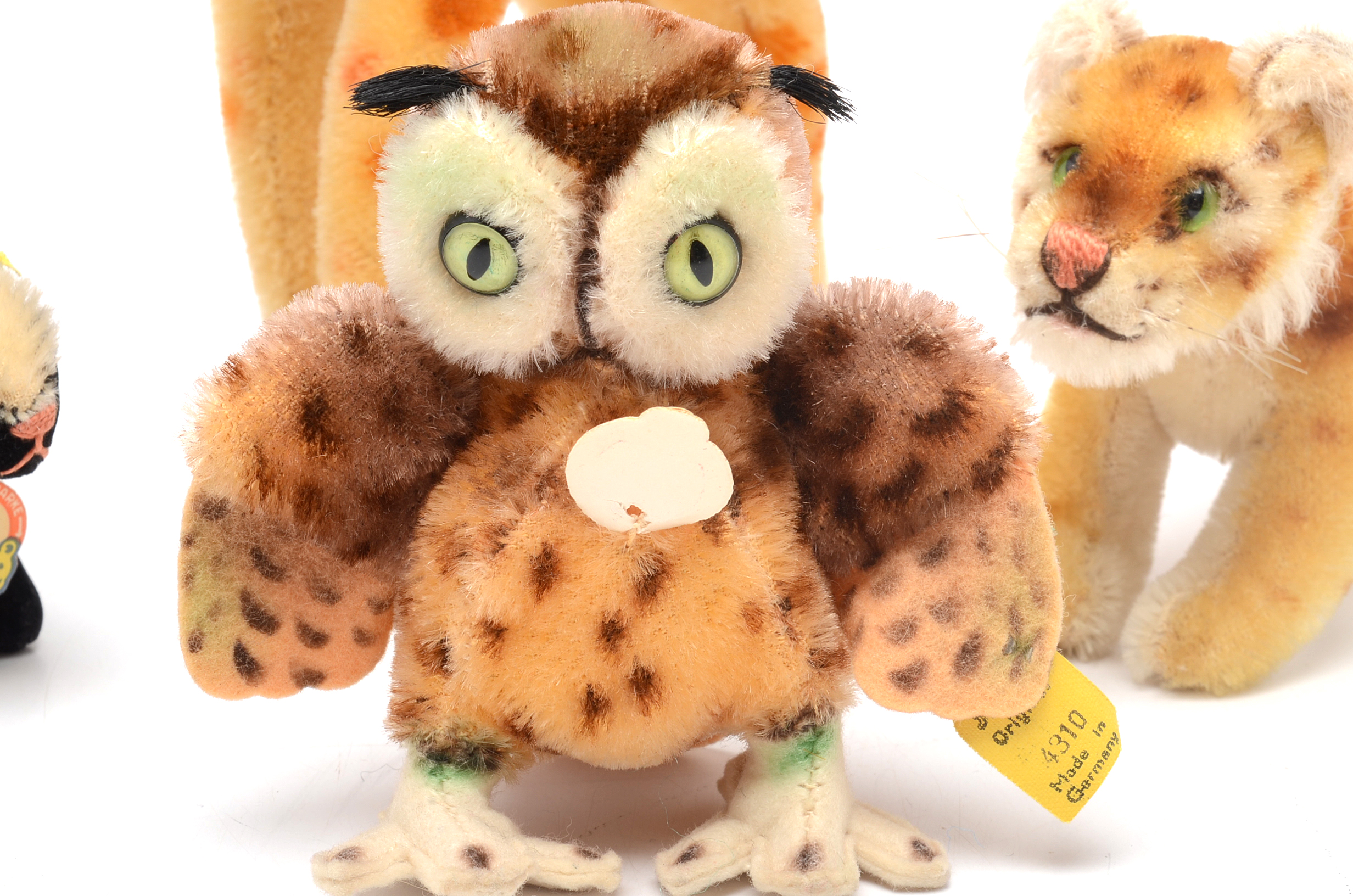 Menagerie of Vintage Steiff Stuffed Animals EBTH
