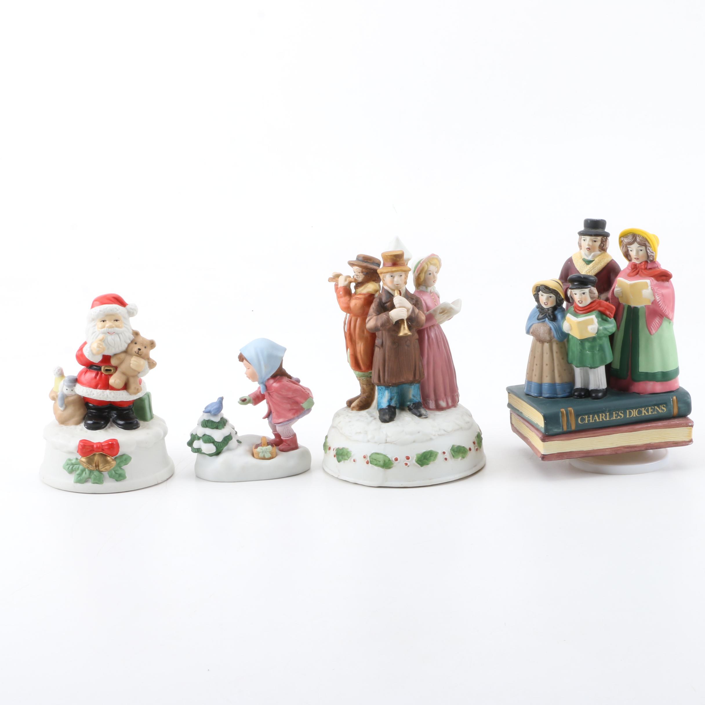 Ceramic Christmas Musical Figurines EBTH